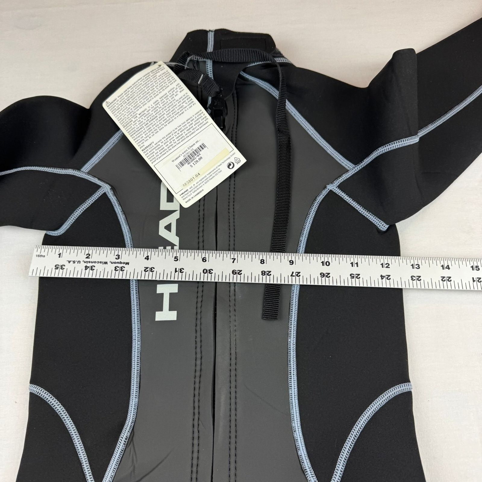 Other Head Wave 3/2 MM Steamer Lady Wetsuit - Size 4 - New Size ONE SIZE - 5 Thumbnail