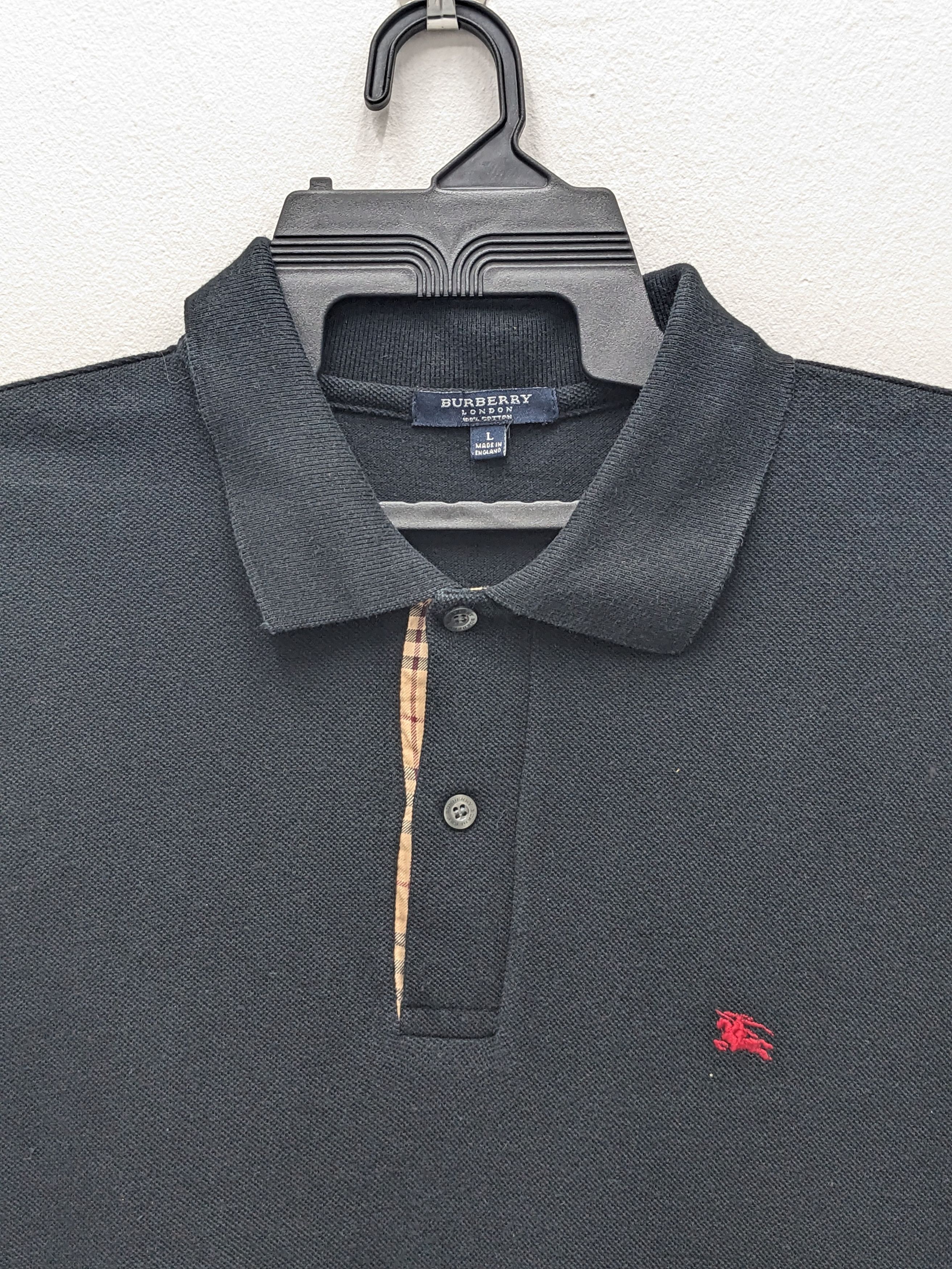 Burberry 🔥LAST DROP BEFORE DELETE🔥 BURBERRY POLO TSHIRT Size US L / EU 52-54 / 3 - 3 Thumbnail