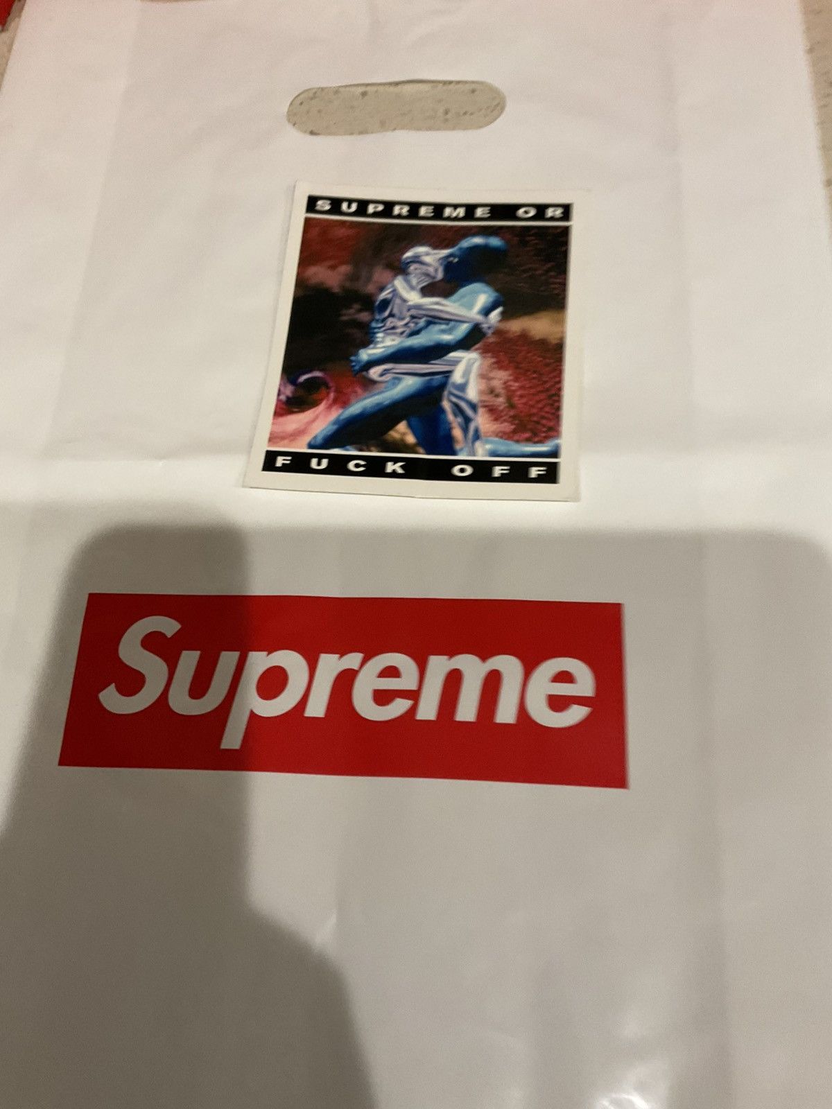 Supreme Supreme Fu*k Off Sticker Size ONE SIZE - 2 Thumbnail