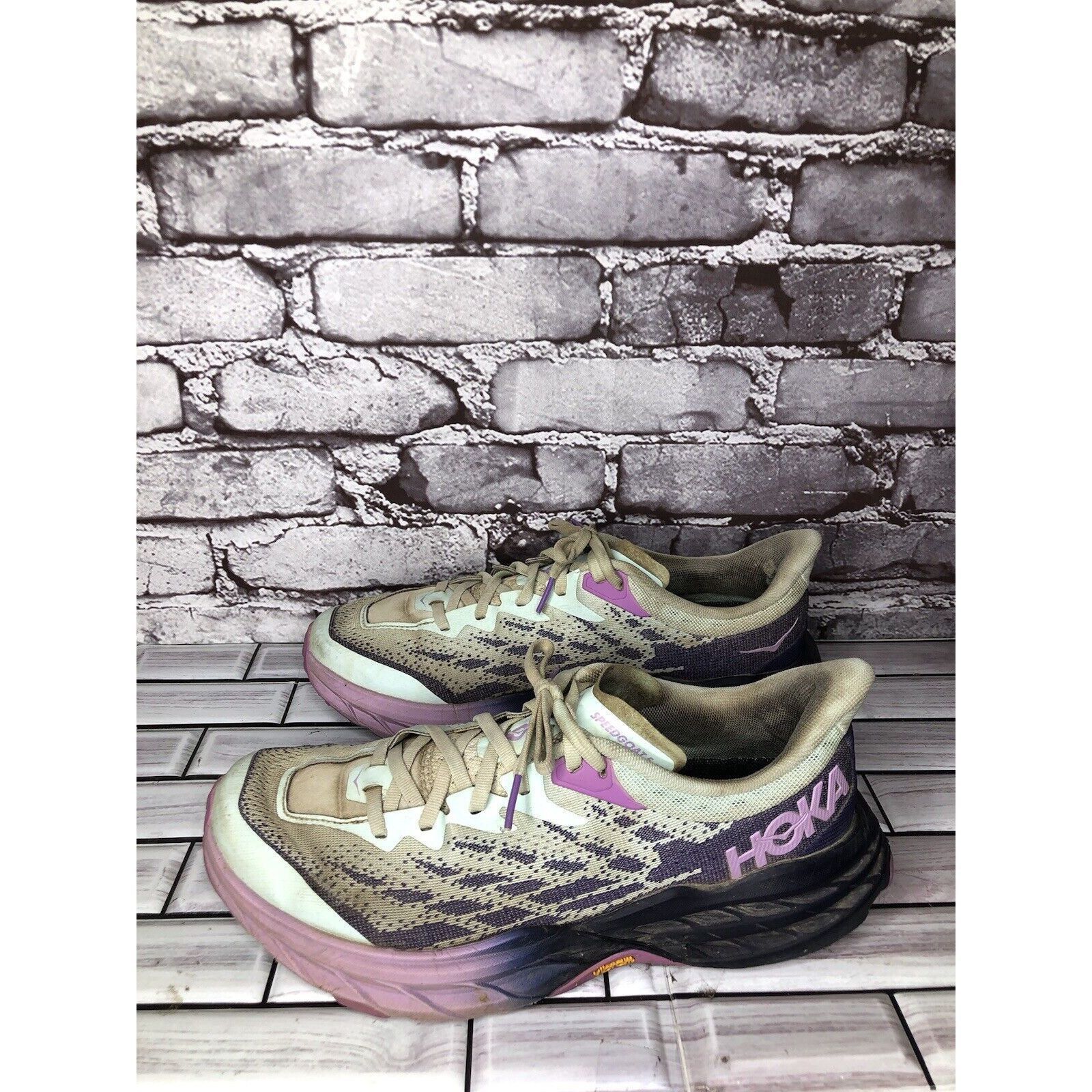 Hoka Hoka One One Speedgoat 5 Sunlit Ocean Lace Running Purple Vi Size US 9.5 / IT 39.5 - 14 Thumbnail