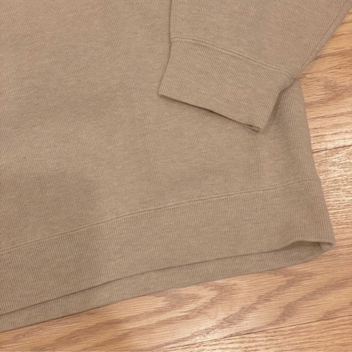 Polo Ralph Lauren Ralph Lauren Quarter Zip Tan Beige Sweatshirt Sweater XL Size US XL / EU 56 / 4 - 6 Thumbnail