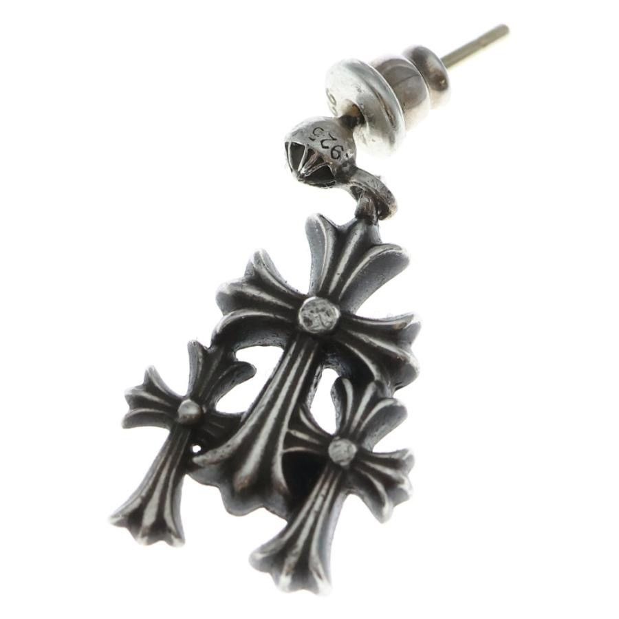 Chrome Hearts chrome hearts triple ch cross Drop Earring Size ONE SIZE - 1 Thumbnail