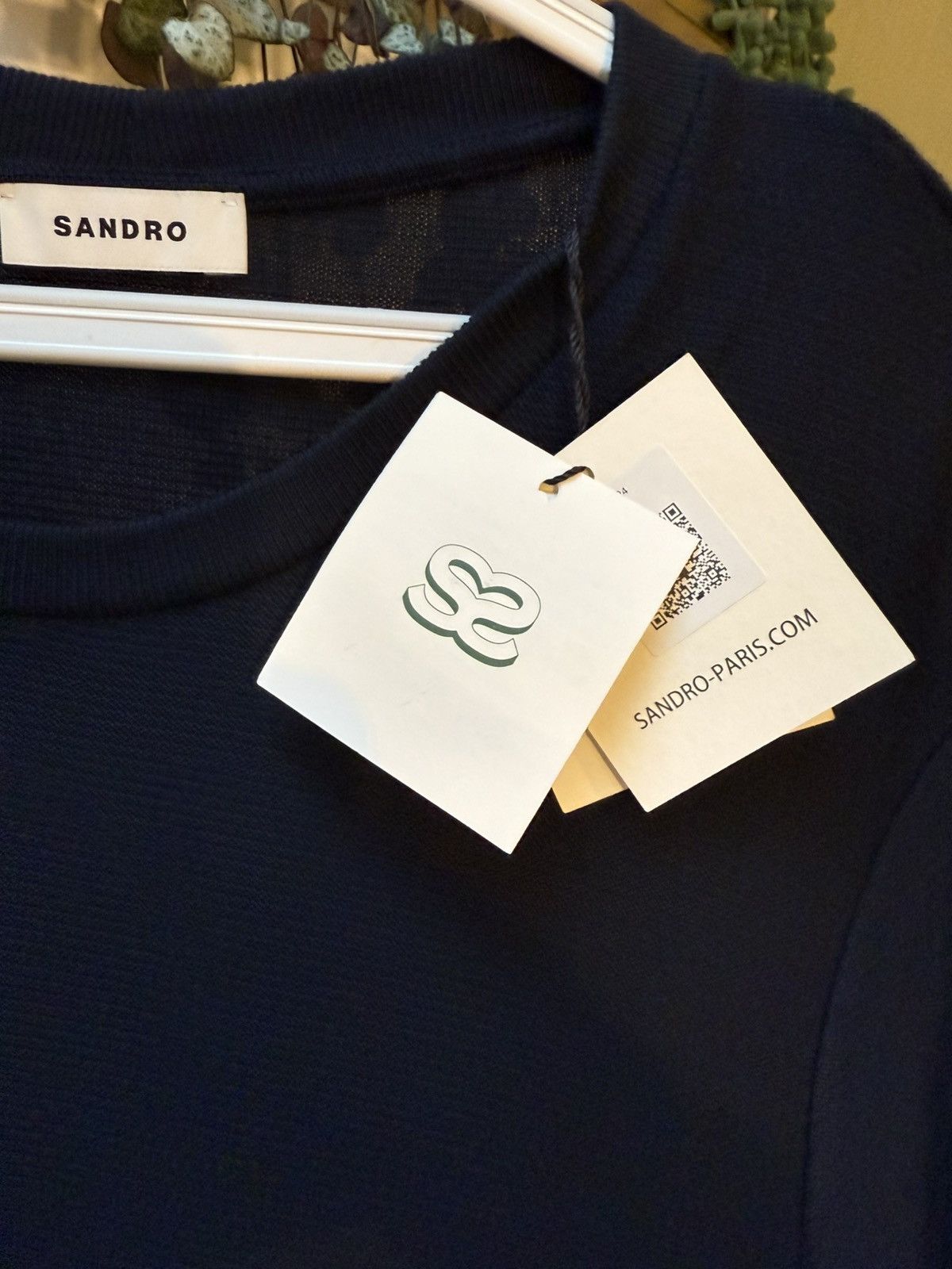 Sandro Sandro - Marine T-Shirt - Medium Size US M / EU 48-50 / 2 - 4 Thumbnail