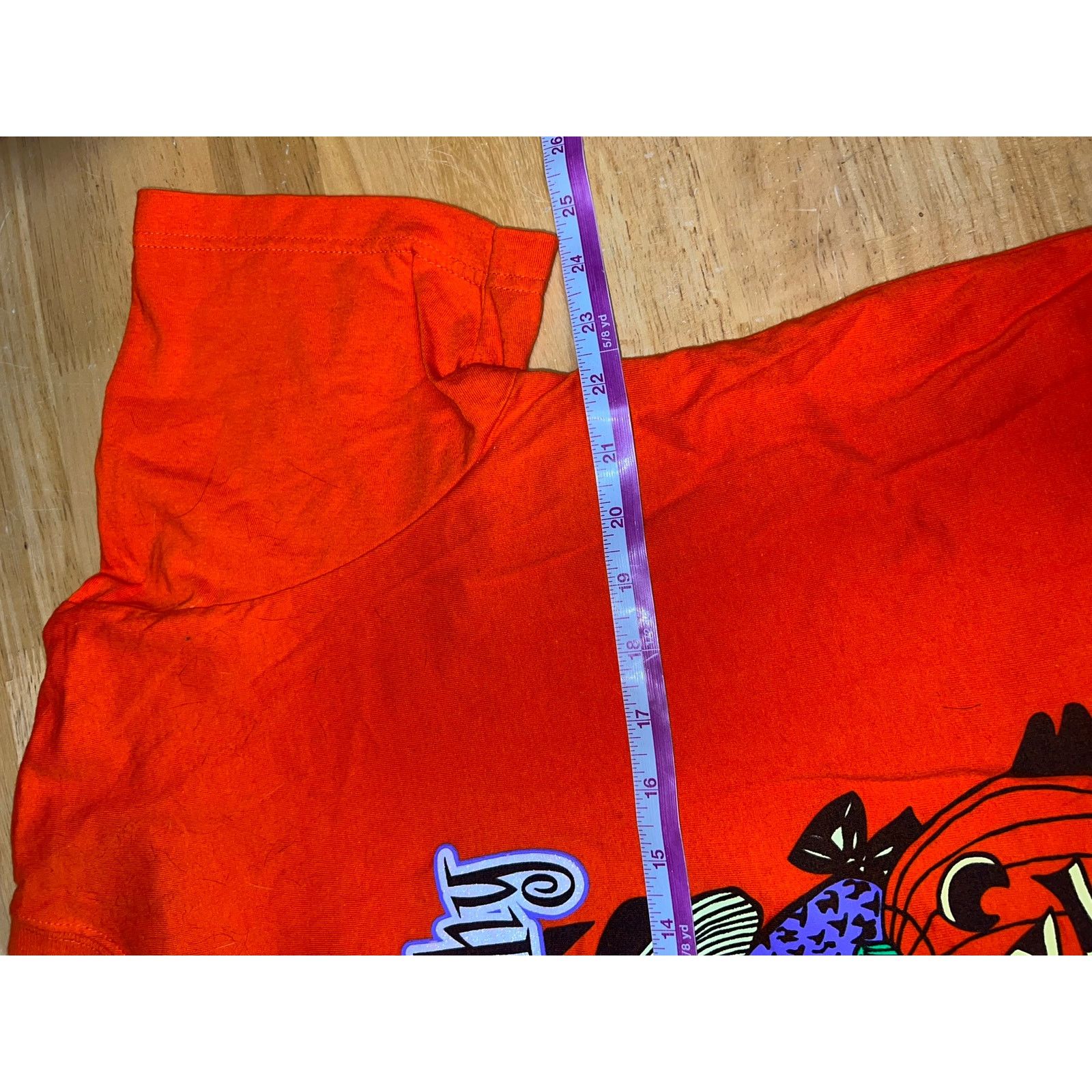Vintage Vintage Womens Halloween Shirt Feeling Witchy Orange Tee XL Size XL / US 12-14 / IT 48-50 - 9 Thumbnail