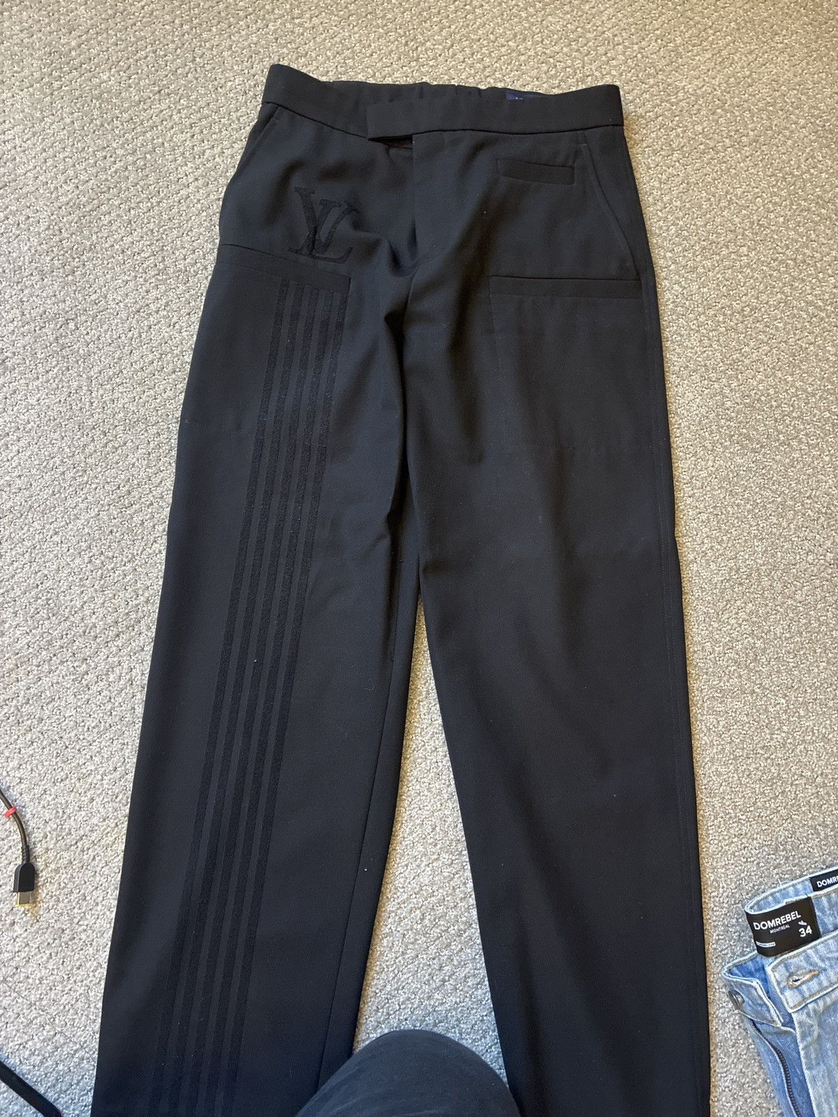 Louis Vuitton Black Louis Vuitton pants Size US 40 / EU 56 - 3 Thumbnail