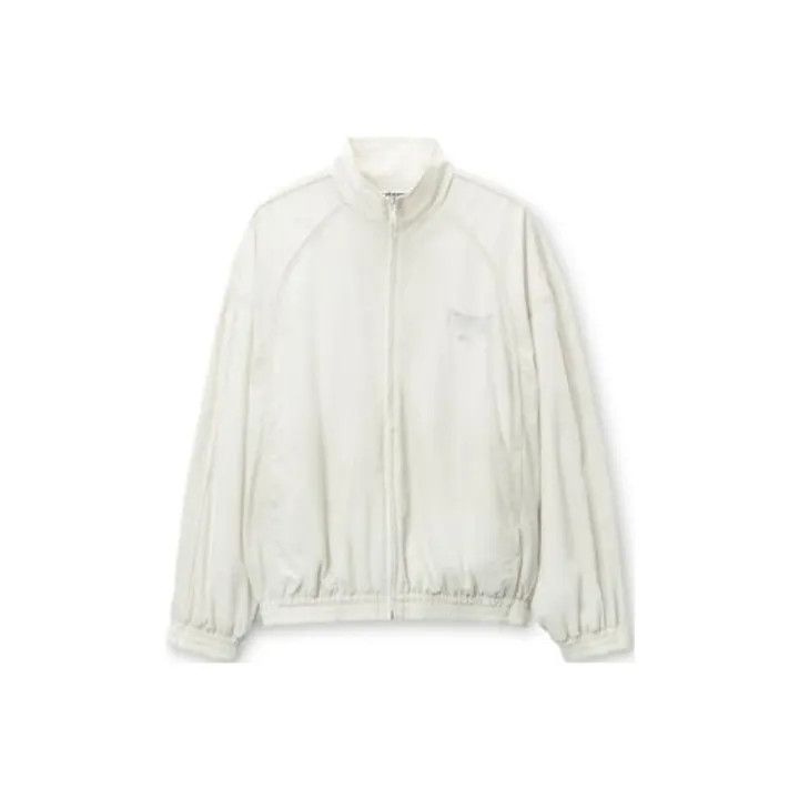 Alexander Wang Alexander Wang White Embroidered Logo Zip Jacket 0079 Size XS / US 0-2 / IT 36-38 - 1 Thumbnail