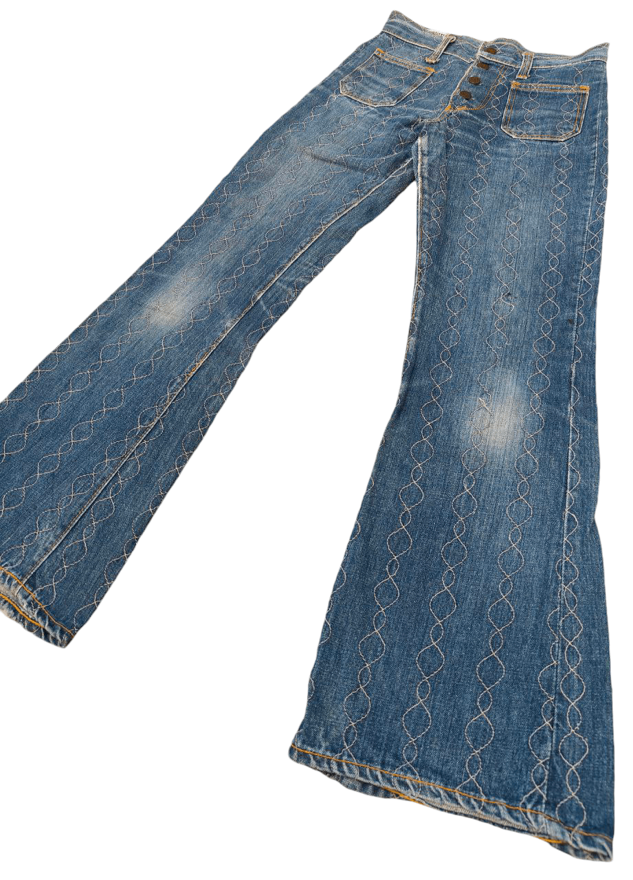 Hysteric Glamour 💥LAST CALL💥 Blueway Flare Denim Size 27" / US 4 / IT 40 - 1 Thumbnail