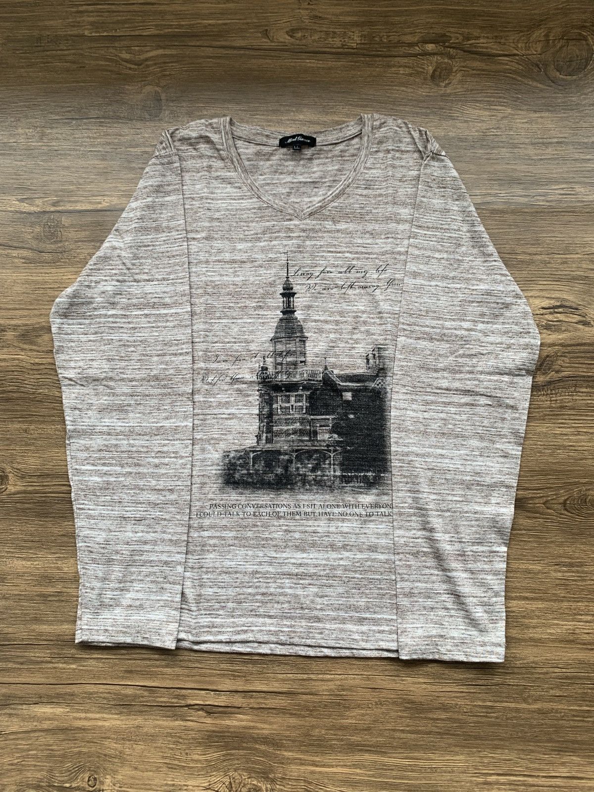 Japanese Brand 2000s japanese archive mind games y2k longsleeve tee Size US L / EU 52-54 / 3 - 1 Thumbnail