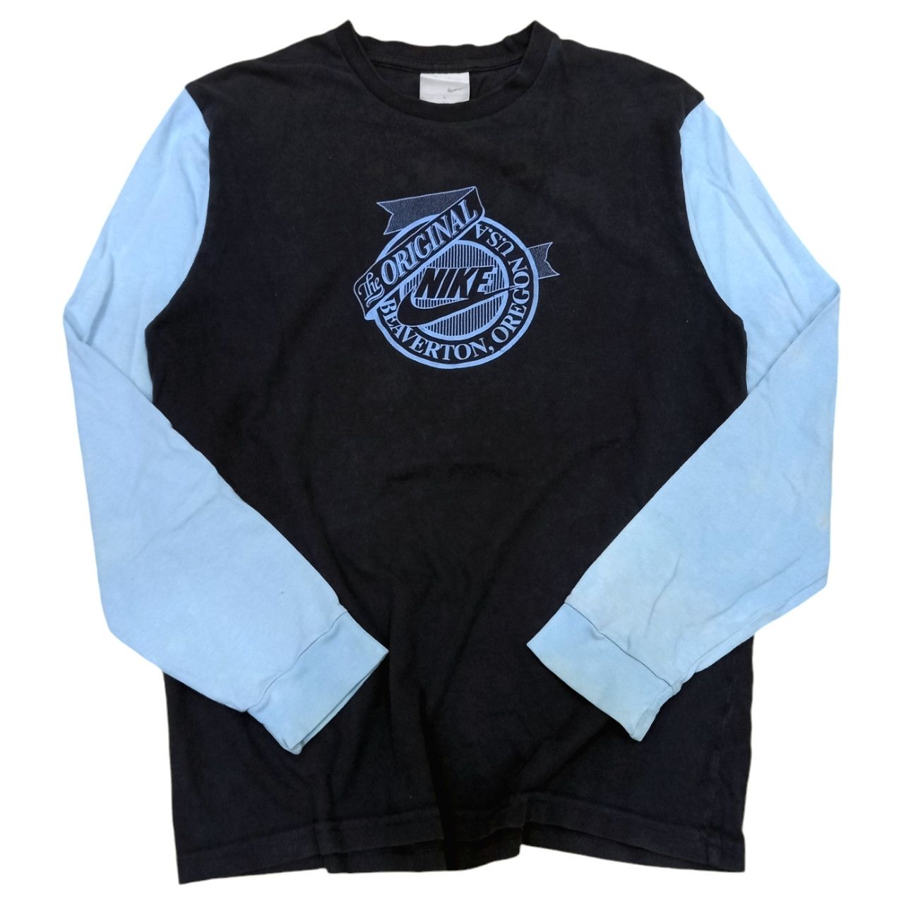 Nike × Nike ACG × Vintage Rare! Vintage Y2K "The Original Nike" LS Tee Size US M / EU 48-50 / 2 - 1 Thumbnail