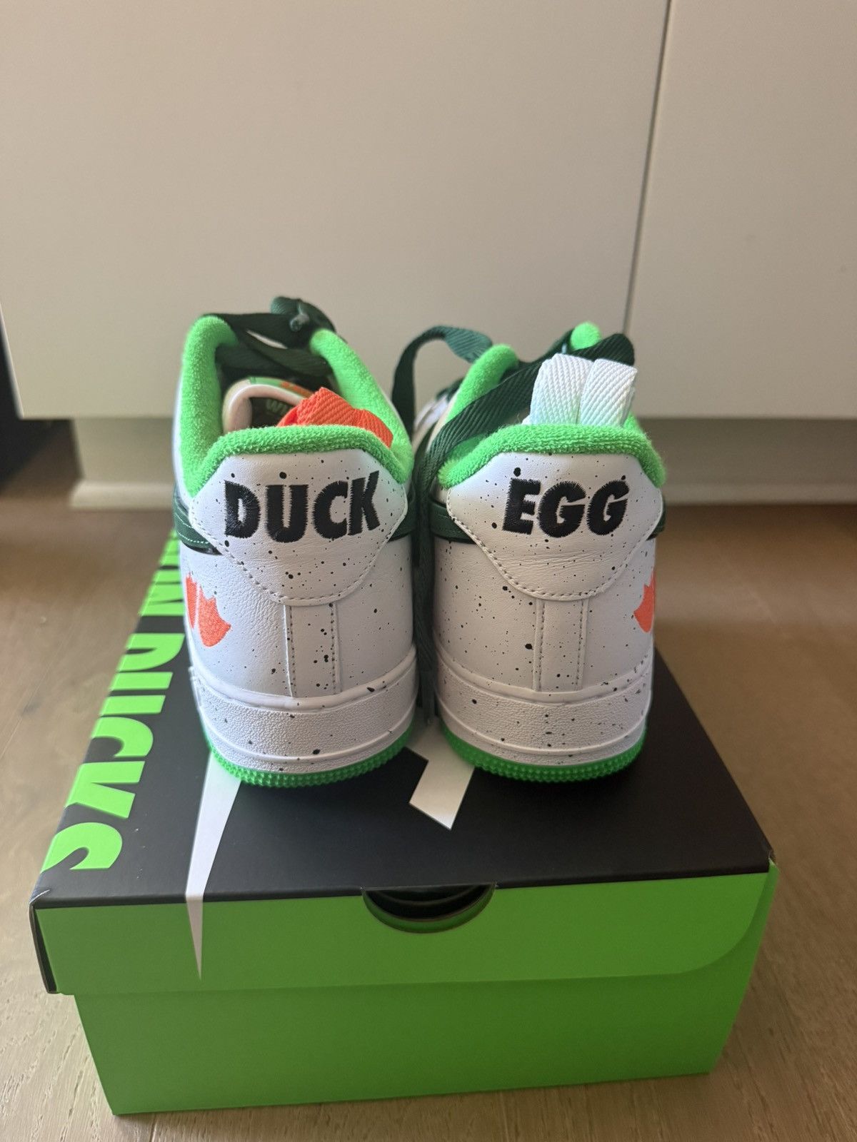 Nike Nike Air Force 1 Oregon PE 'Ducks of a Feather' Size 11.5 Size US 11.5 / EU 44-45 - 4 Thumbnail