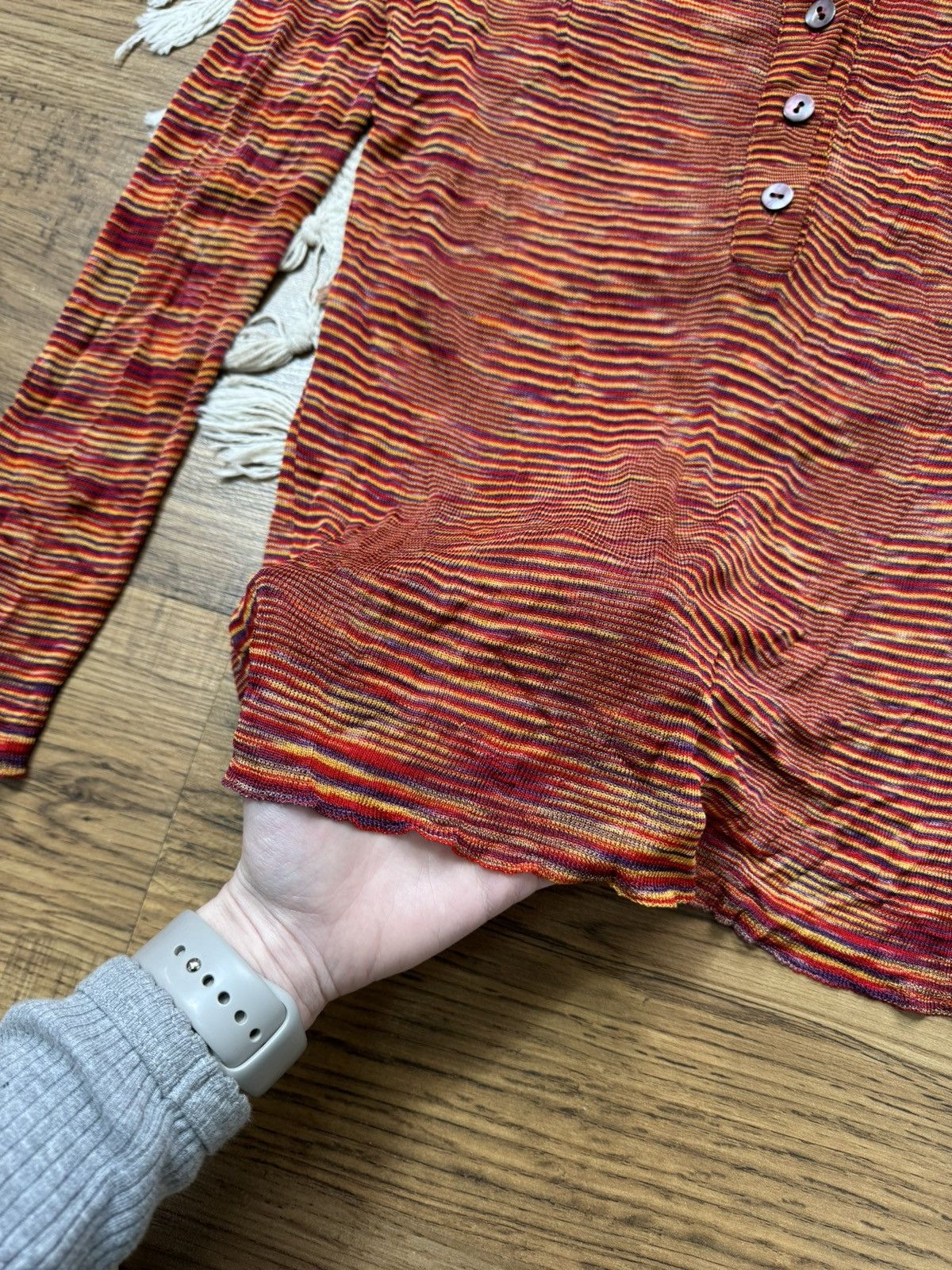Missoni VINTAGE MISSONI STRETCHING LONG SLEEVE Size US S / EU 44-46 / 1 - 3 Thumbnail