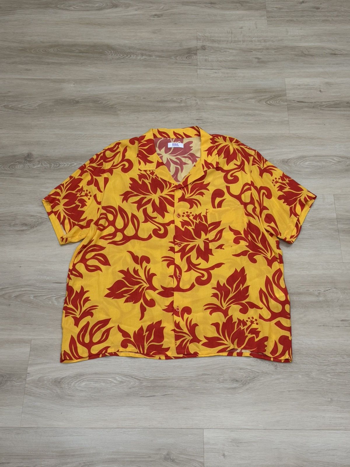 ERL ERL Flame Button Up Shirt Size US L / EU 52-54 / 3 - 1 Thumbnail