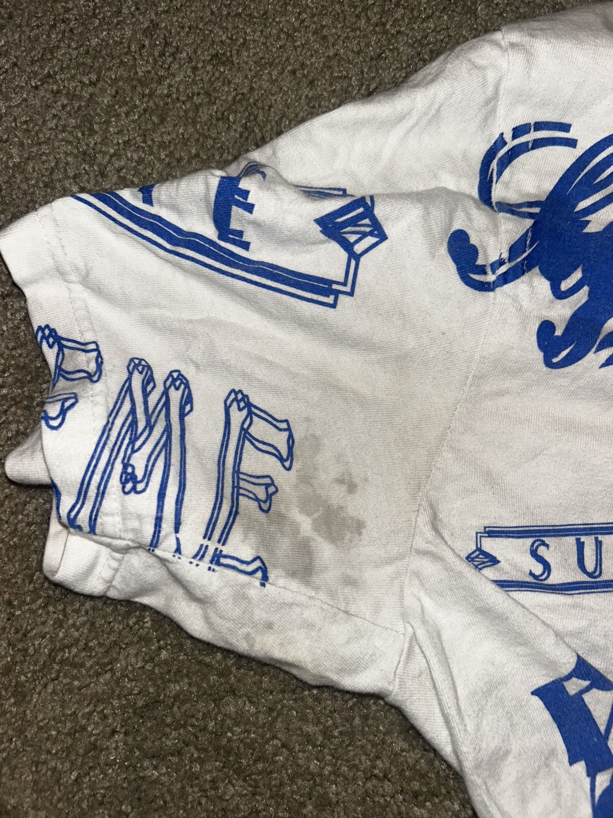 Supreme Supreme Multi Logo T-Shirt Size US M / EU 48-50 / 2 - 3 Thumbnail