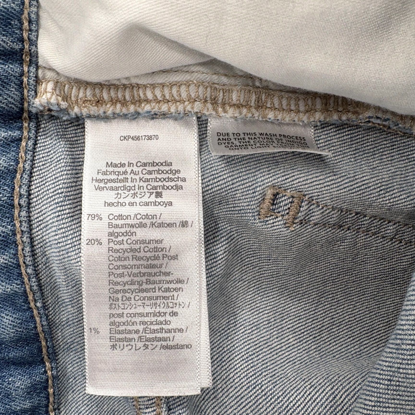 Madewell Madewell Jeans Womens 28 High Rise Cropped Blue Light Wash Denim Slim 5-Pocket Stretch Cotton Spandex Vintage? Size 28" / US 6 / IT 42 - 6 Thumbnail