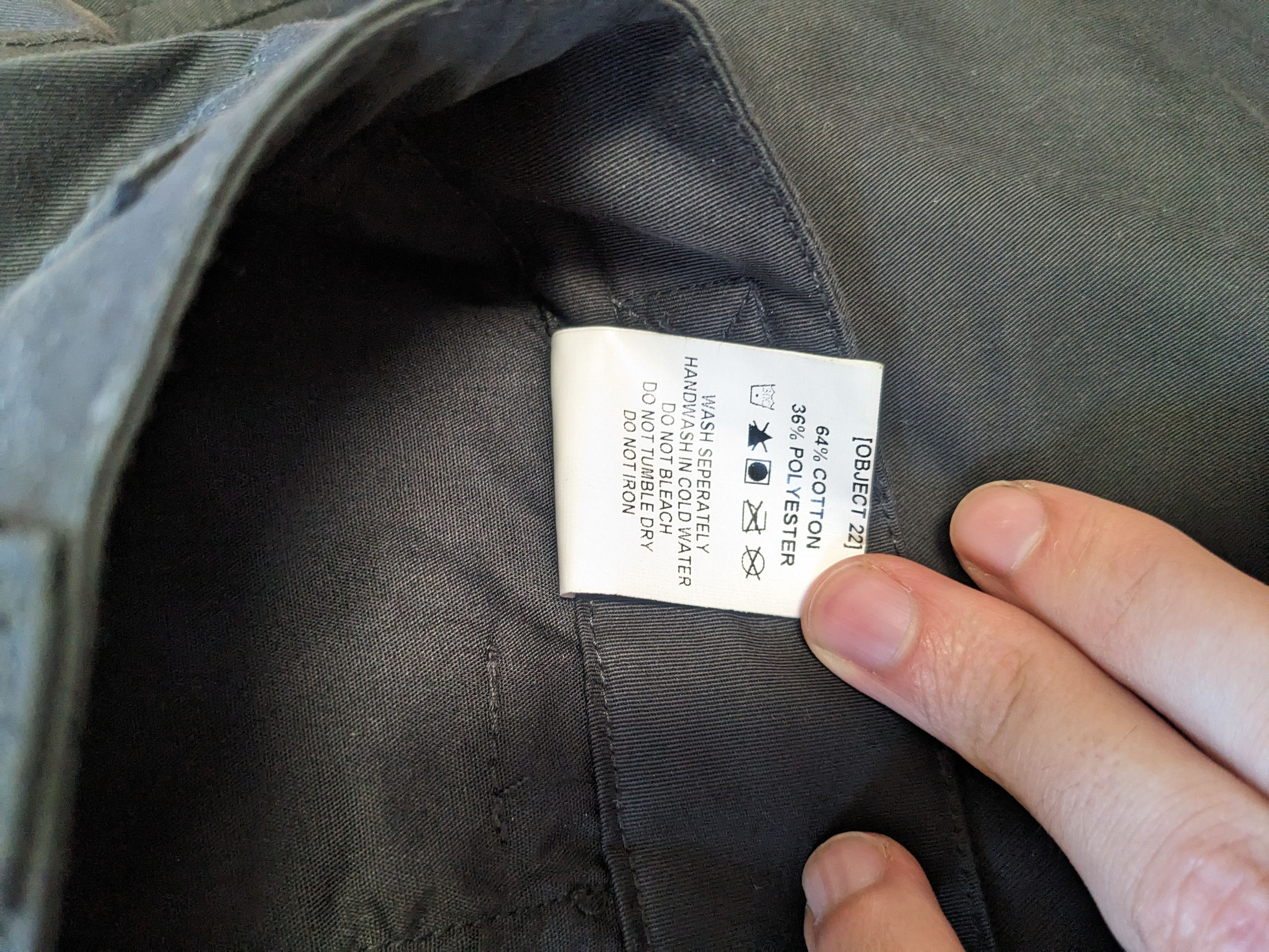 OBJECT 22 Object 22 - Screw Multi-Pocket Cargo - Small - Black Size US 31 - 5 Thumbnail