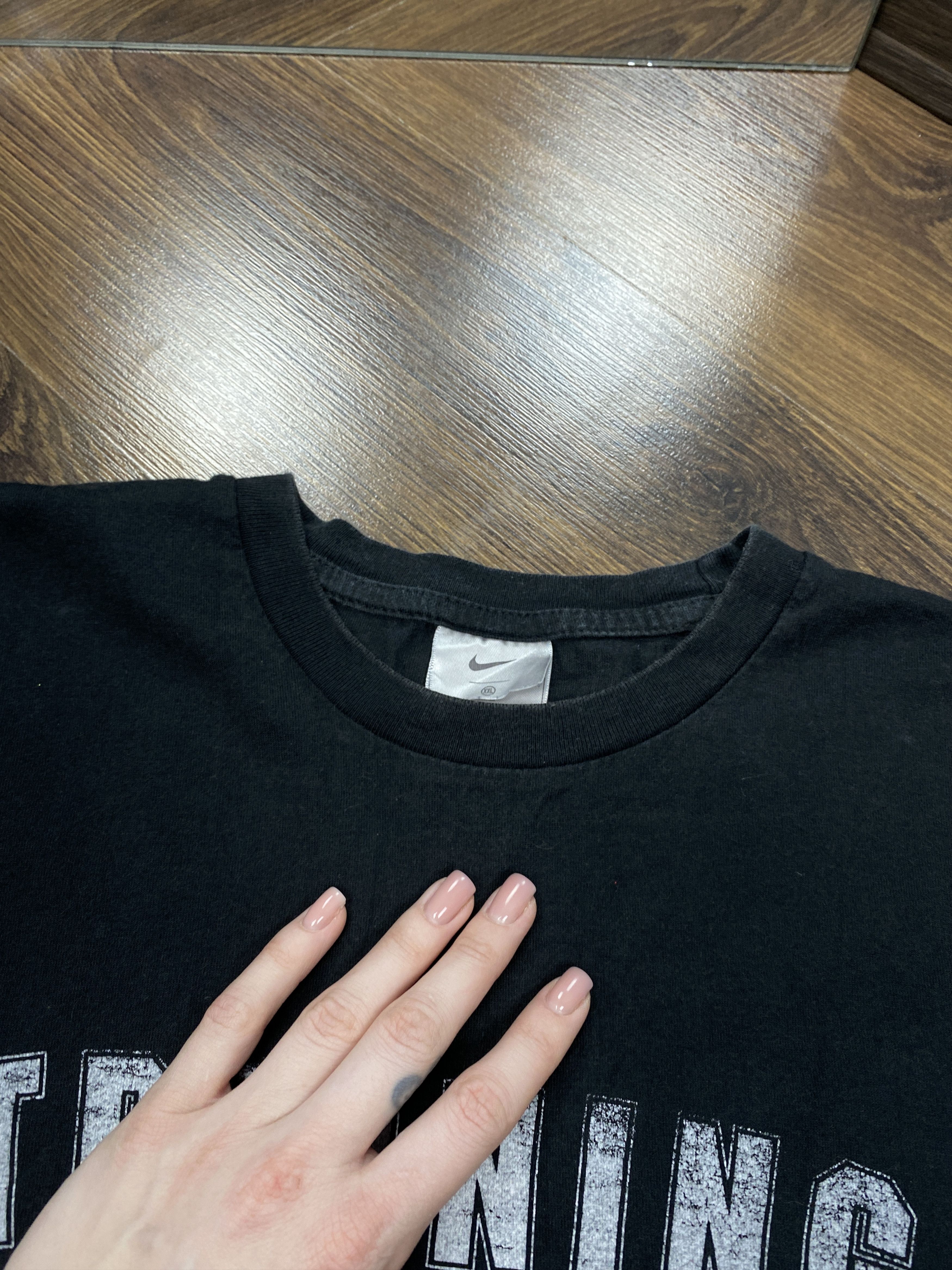Nike × Vintage Nike Training Vintage big logo t-shirt Swoosh Size US XXL / EU 58 / 5 - 4 Thumbnail
