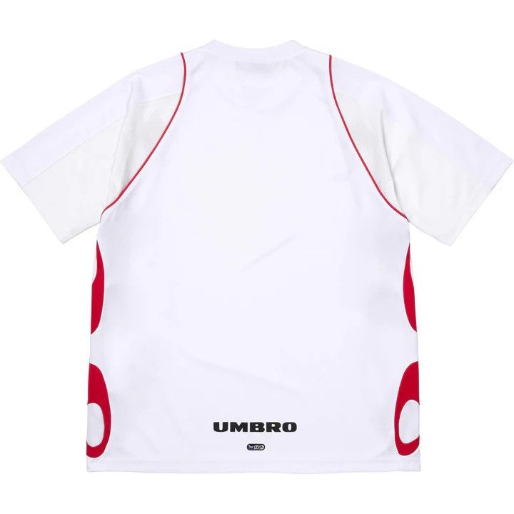 Supreme × Umbro Supreme Umbro Old English Soccer Jersey White SS26 Size US M / EU 48-50 / 2 - 2 Thumbnail