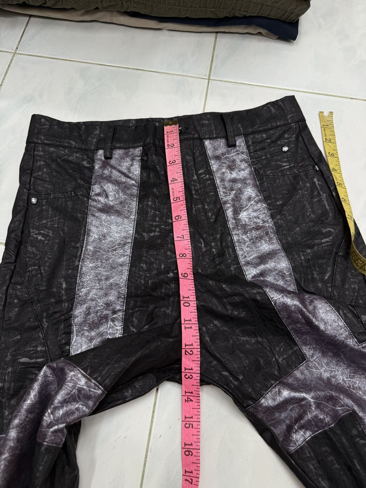 Hypebeast 🔥🔥🔥ARCHIVE PUNK GOTH PANTS Size 30" / US 8 / IT 44 - 15 Thumbnail