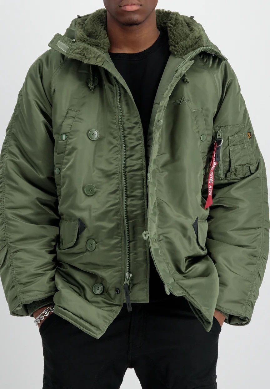 Alpha Industries Alpha Industries Parka Jacket Big Size Size US XL / EU 56 / 4 - 2 Thumbnail