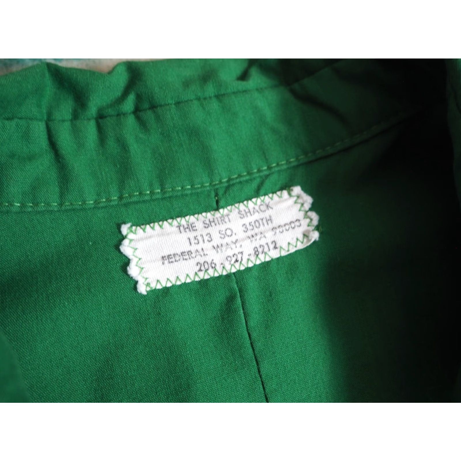 Vintage VINTAGE Shirt Shack Western Pearl Snap Shirt Womens L Green 70s 80s Cowboy Casual Cotton Blend Shirt Shack Mens Womens Boys Girls Size L / US 10 / IT 46 - 6 Thumbnail