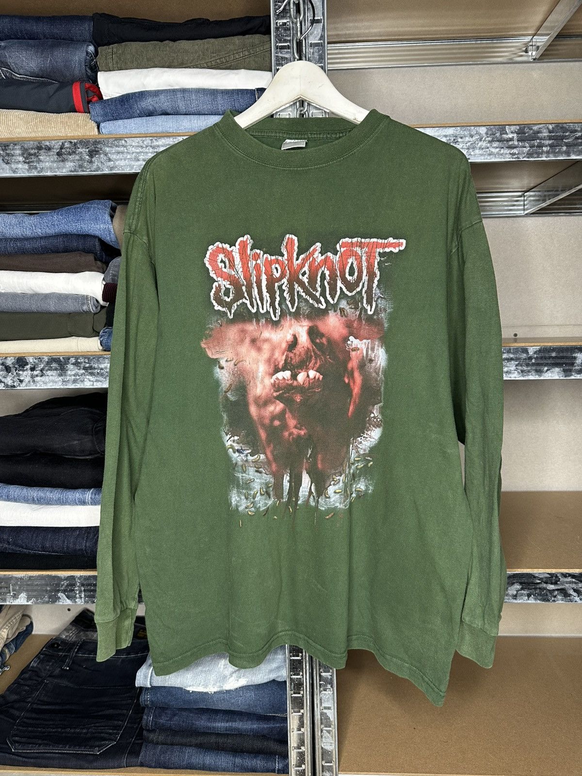 Slipknot Slipknot 2001 Vintage Shirt XL Metal International Infection Size US XL / EU 56 / 4 - 1 Thumbnail