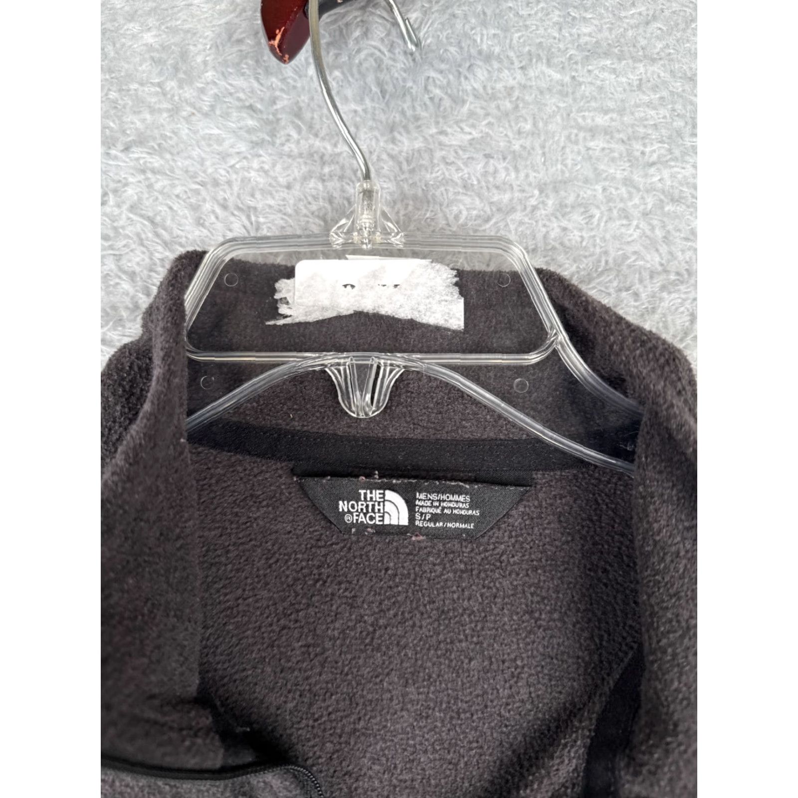The North Face The North Face Sweater Mens Small Gray Fleece 1/4 Zip 100% Polyester Pullover Size US S / EU 44-46 / 1 - 7 Thumbnail