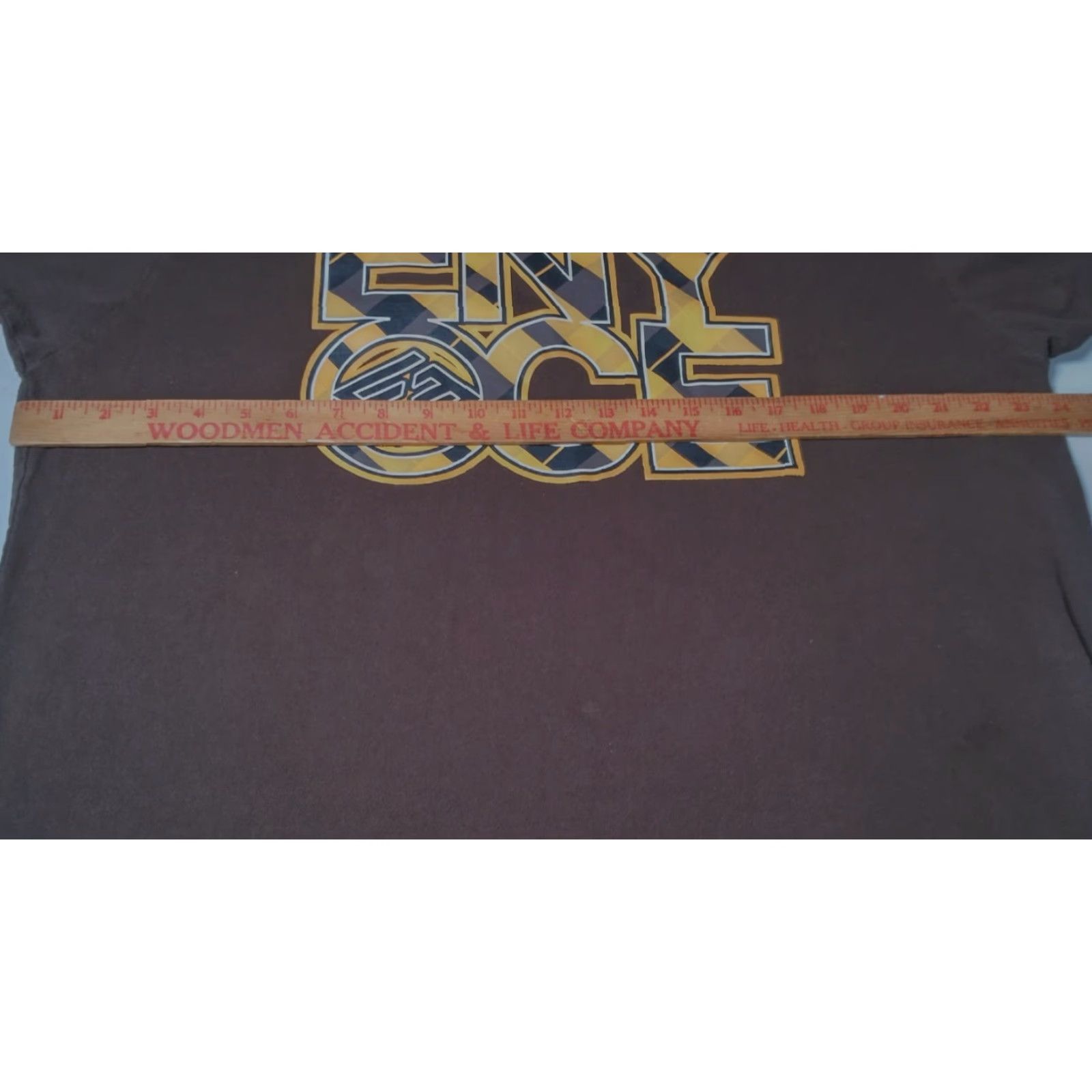 Enyce VINTAGE ENYCE Shirt Men XL Brown Orange Hip Hop Streetwear Graphic Y2K Mens Shirt XL Brown Orange Hip Hop Streetwear Graphic Y2K Size US XL / EU 56 / 4 - 4 Thumbnail