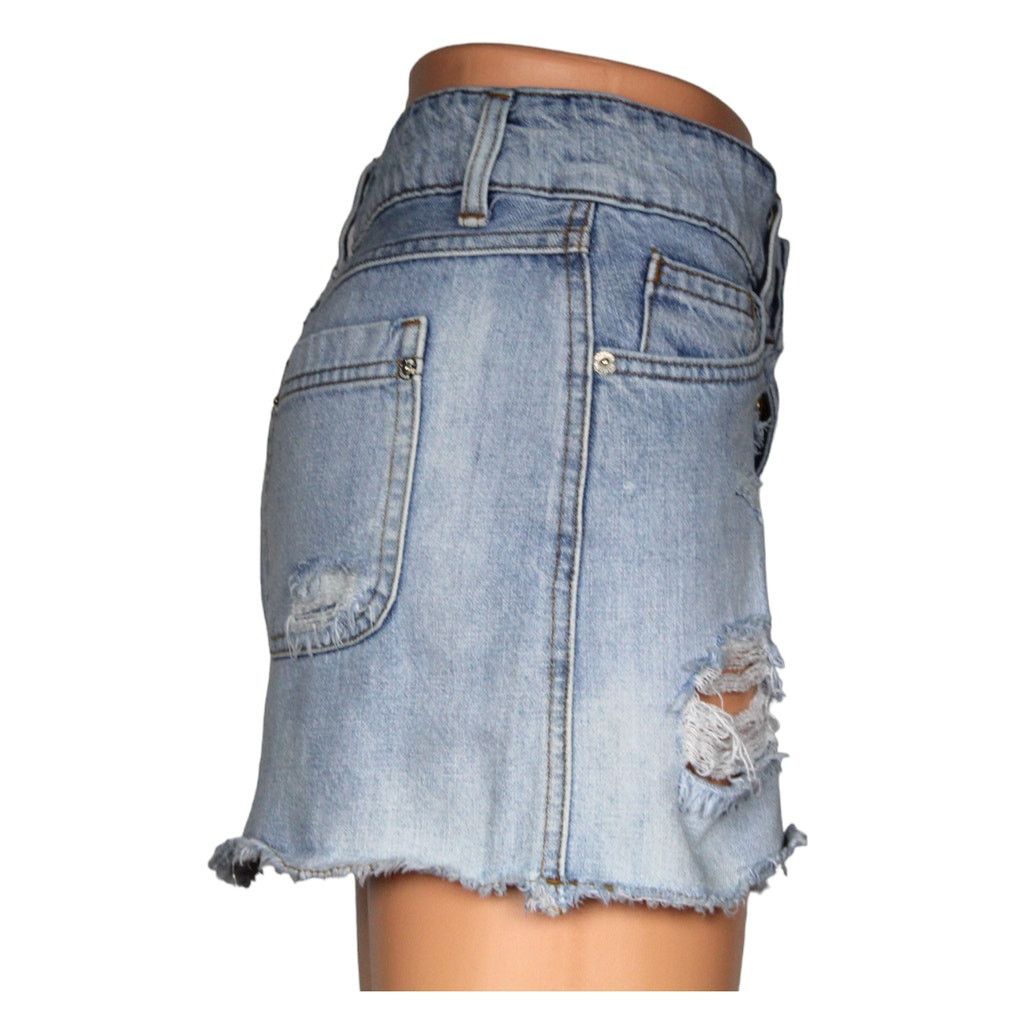 Other Mossimo Denim Skirt Women Size 9 Size 30" / US 8 / IT 44 - 2 Thumbnail