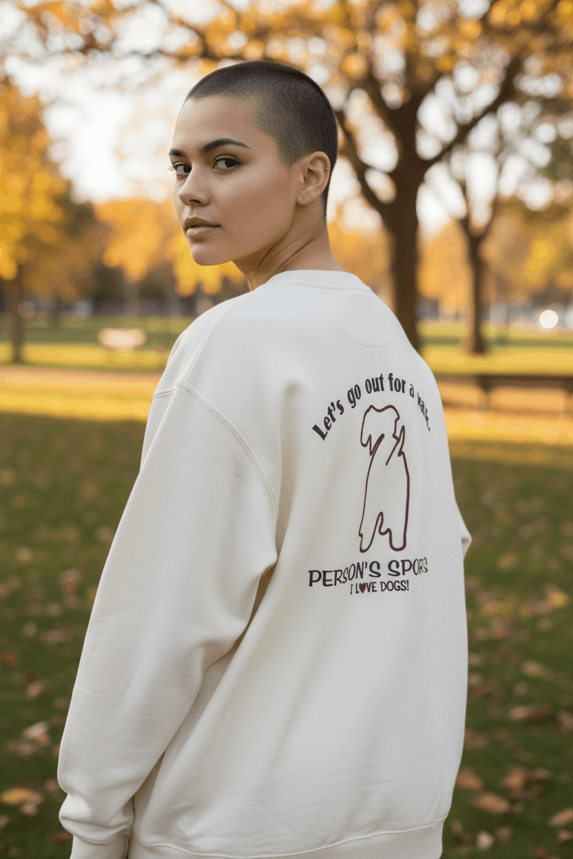 PERSON'S Vintage 90's PERSON'S SPORT Love Dogs Sportswear Sweatshirts Size US XS / EU 42 / 0 - 2 Thumbnail