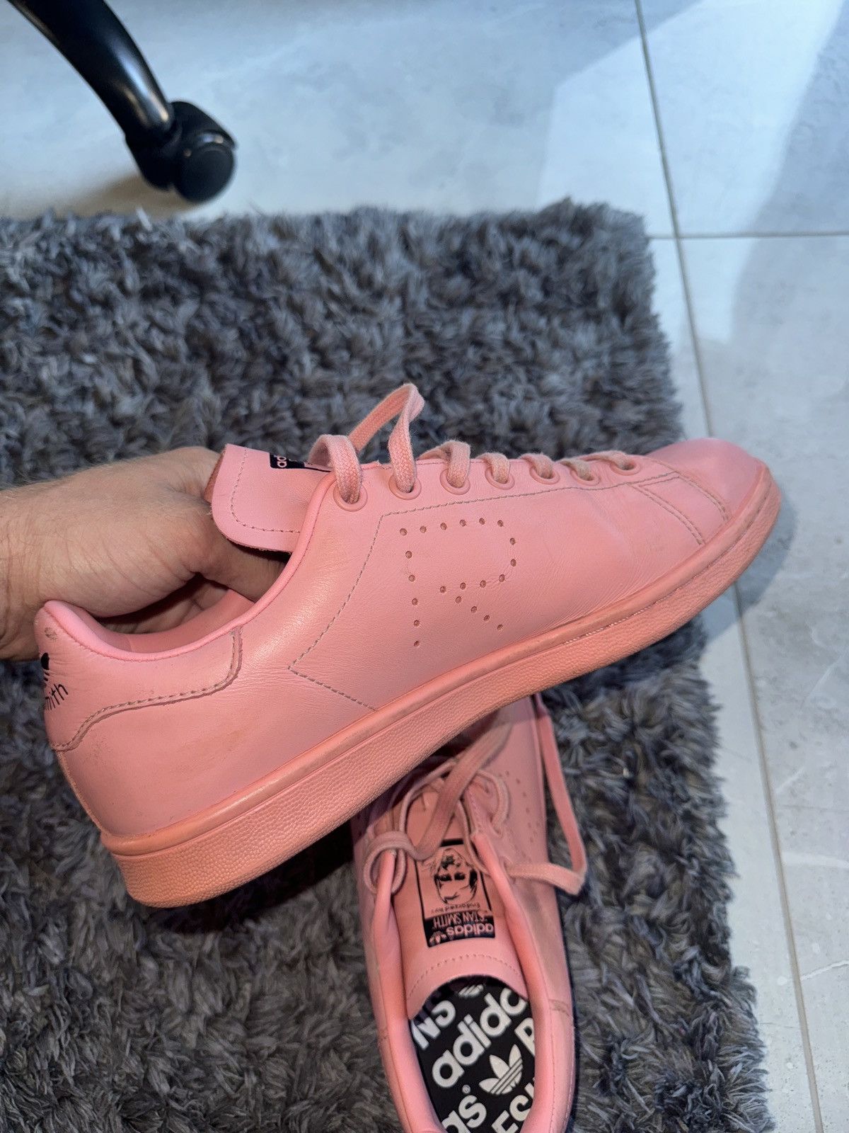 Adidas × Raf Simons Adidas x Raf Simons Stan Smith rare sneakers collaboration Size US 7 / EU 40 - 10 Thumbnail