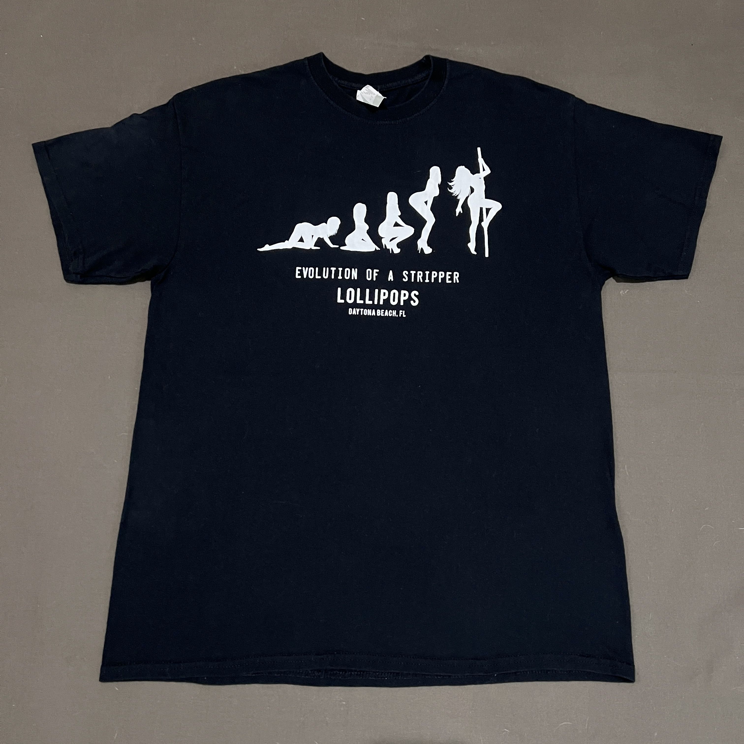 Vintage Vintage Y2K Evolution of a Stripper Promo Tee Pornstars Size US L / EU 52-54 / 3 - 2 Thumbnail