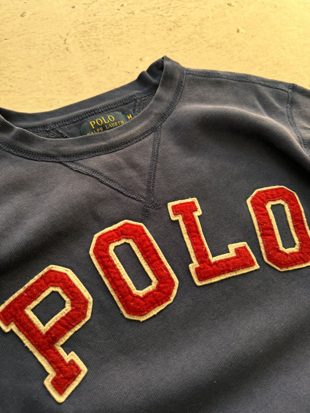 Polo Ralph Lauren × Ralph Lauren × Vintage POLO RALPH LAUREN VINTAGE CENTER LOGO OVERSIZE SWEATSHIRT Size US M / EU 48-50 / 2 - 4 Thumbnail