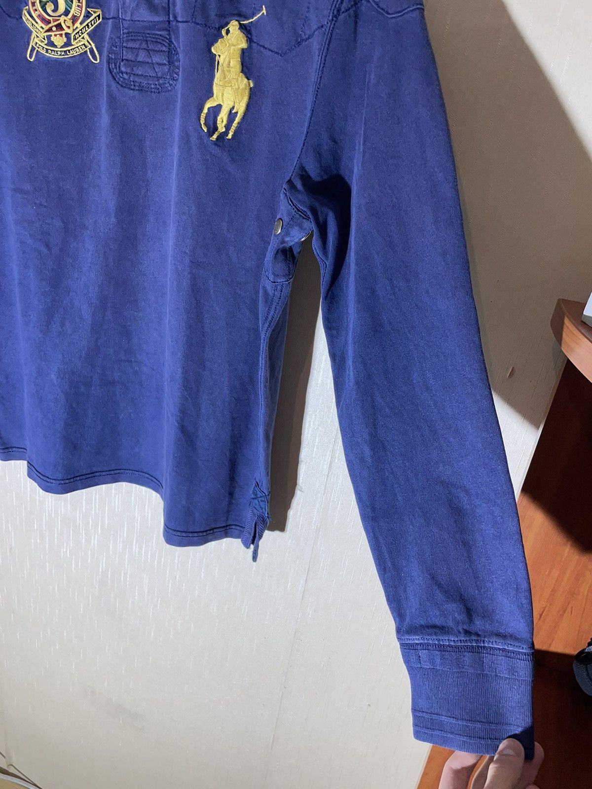 Polo Ralph Lauren × Rugby Ralph Lauren × Vintage Polo Ralph Lauren vintage rugby jersey 90s Size US M / EU 48-50 / 2 - 7 Thumbnail