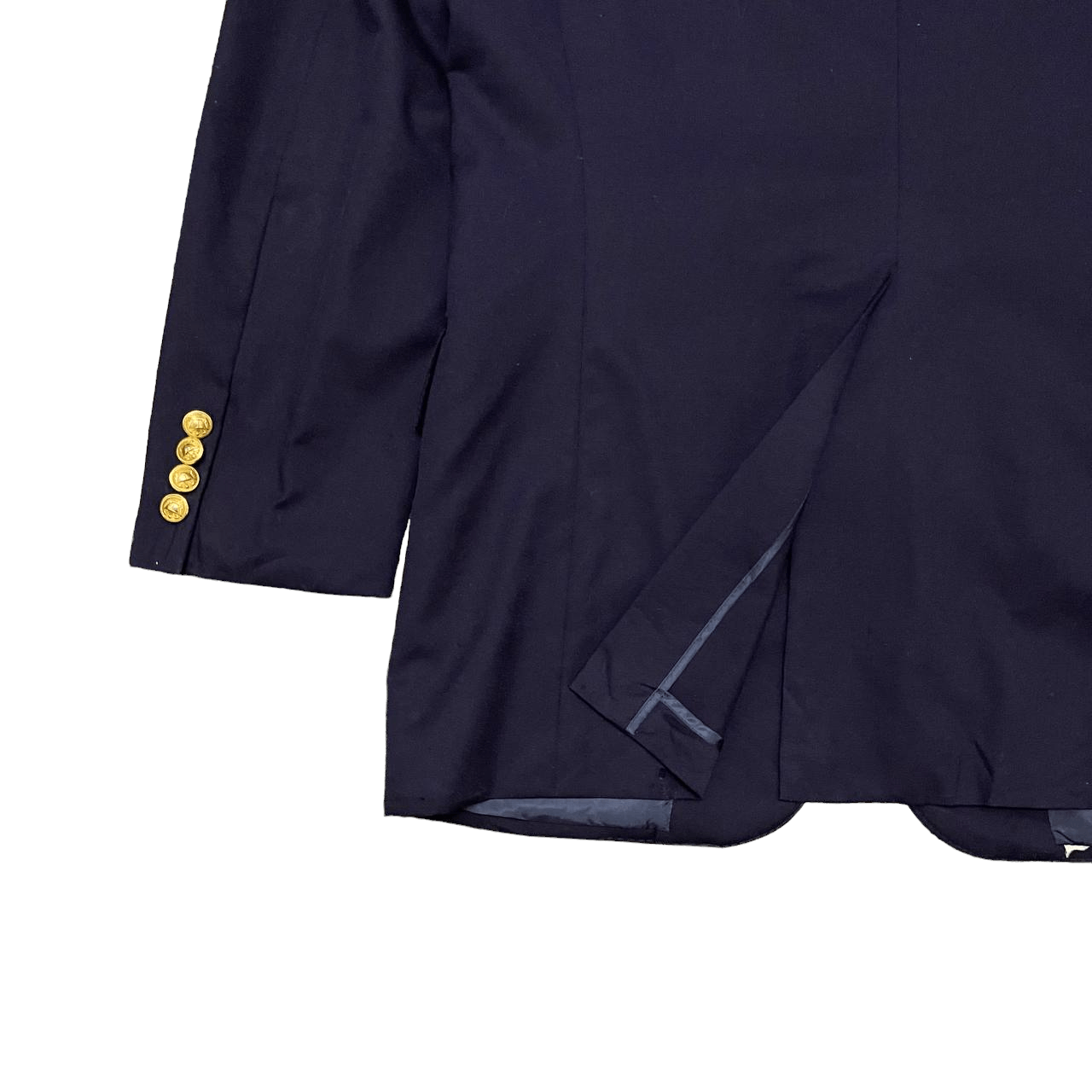 Polo Ralph Lauren Vintage 90's Polo Ralph Lauren Gold Button Wool Blazer Size US M / EU 48-50 / 2 - 18 Thumbnail