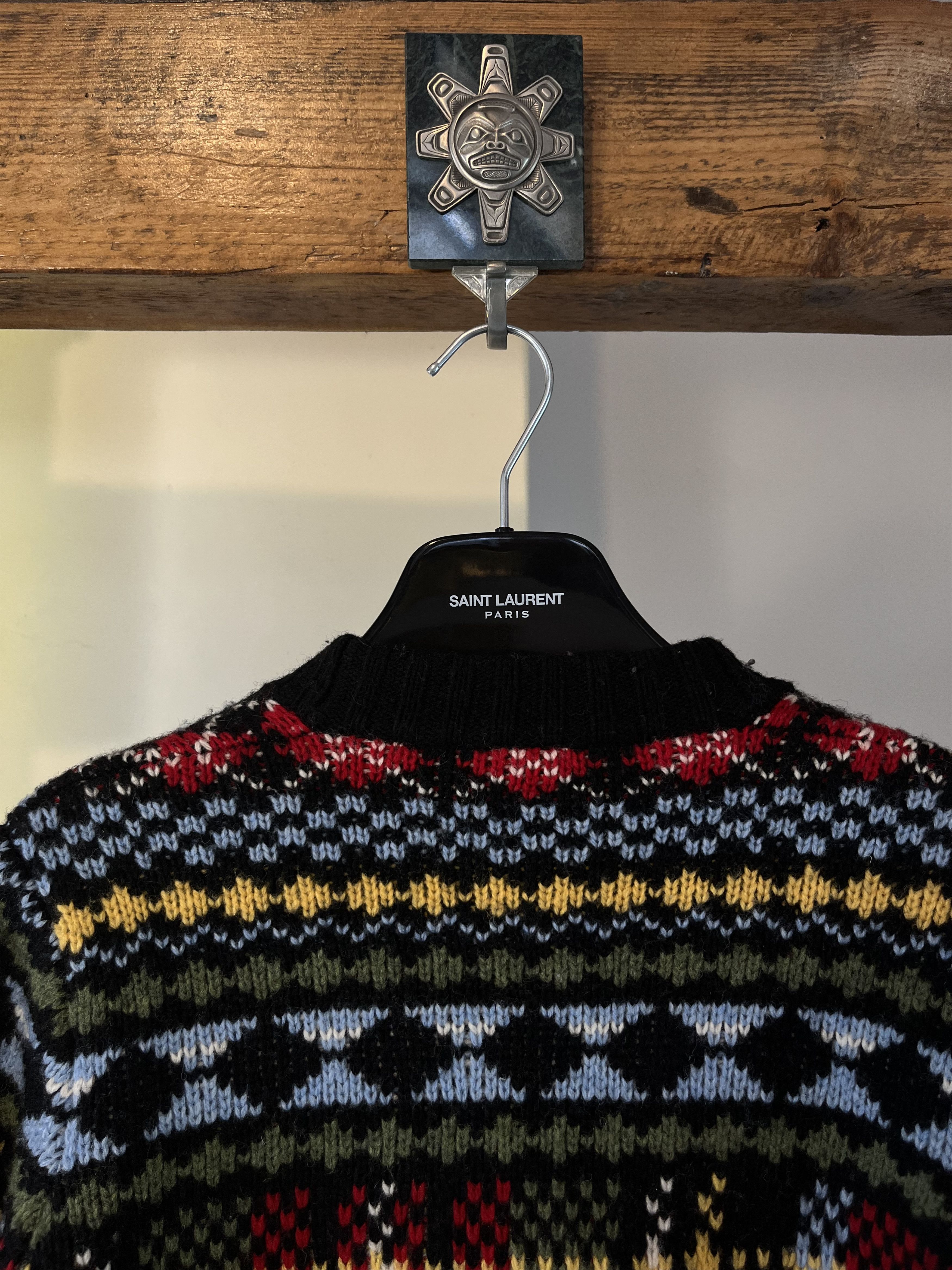 Fred Perry Fred Perry Chunky Wool Cardigan Multicolor Slim Fit Size US S / EU 44-46 / 1 - 6 Thumbnail