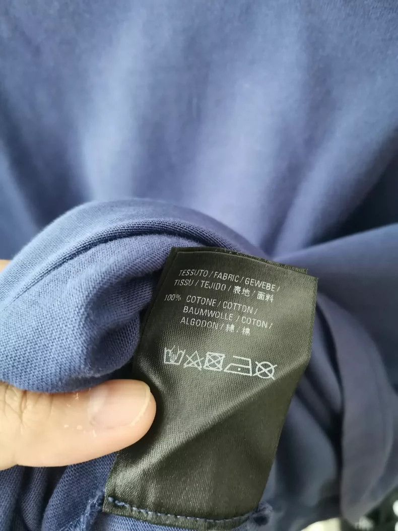 Balenciaga Balenciaga Blue-purple short-sleeve T-shirt Size US XS / EU 42 / 0 - 4 Thumbnail