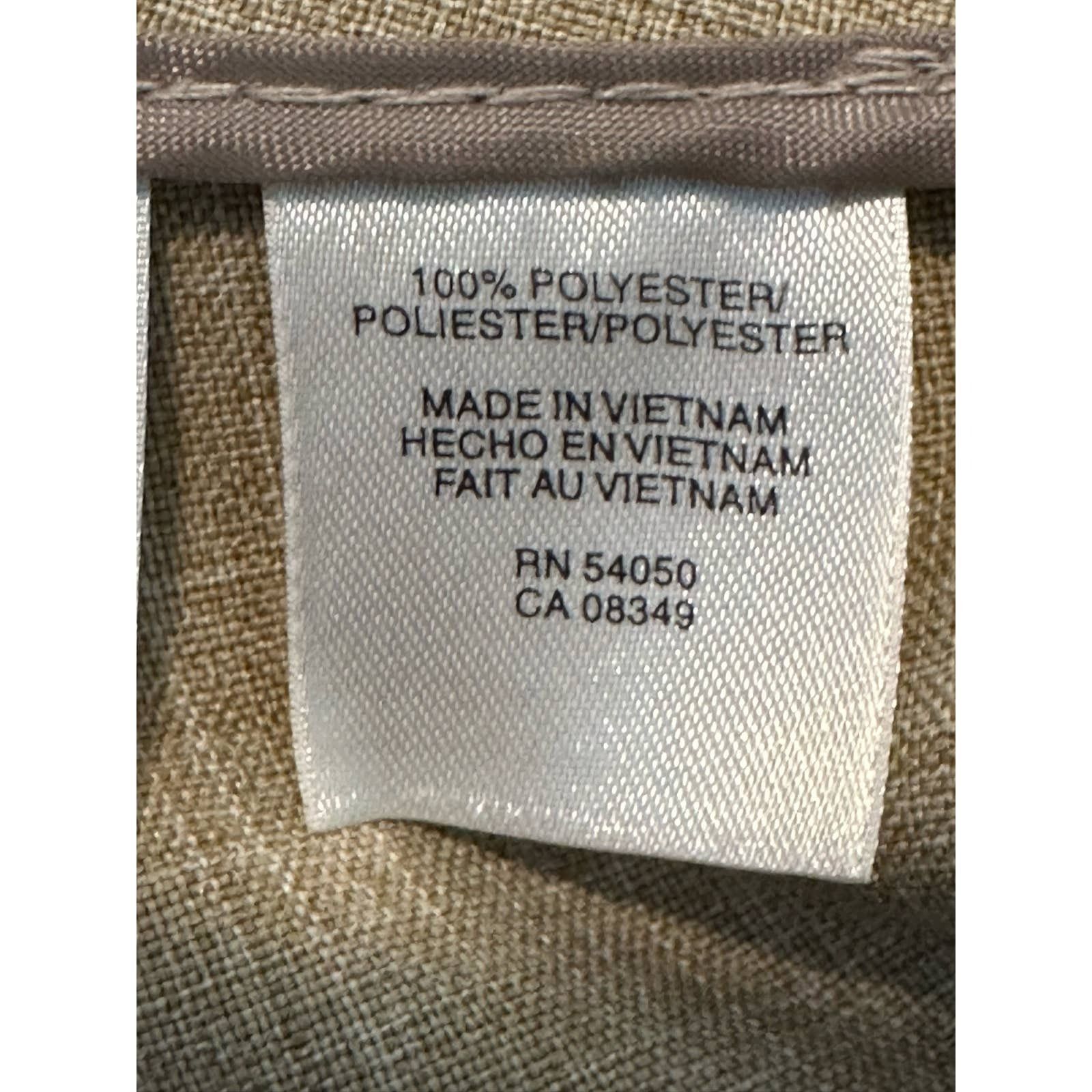 Jones New York Jones New York tan office straight legs pants size 12 Size 34" / US 12 / IT 48 - 4 Thumbnail