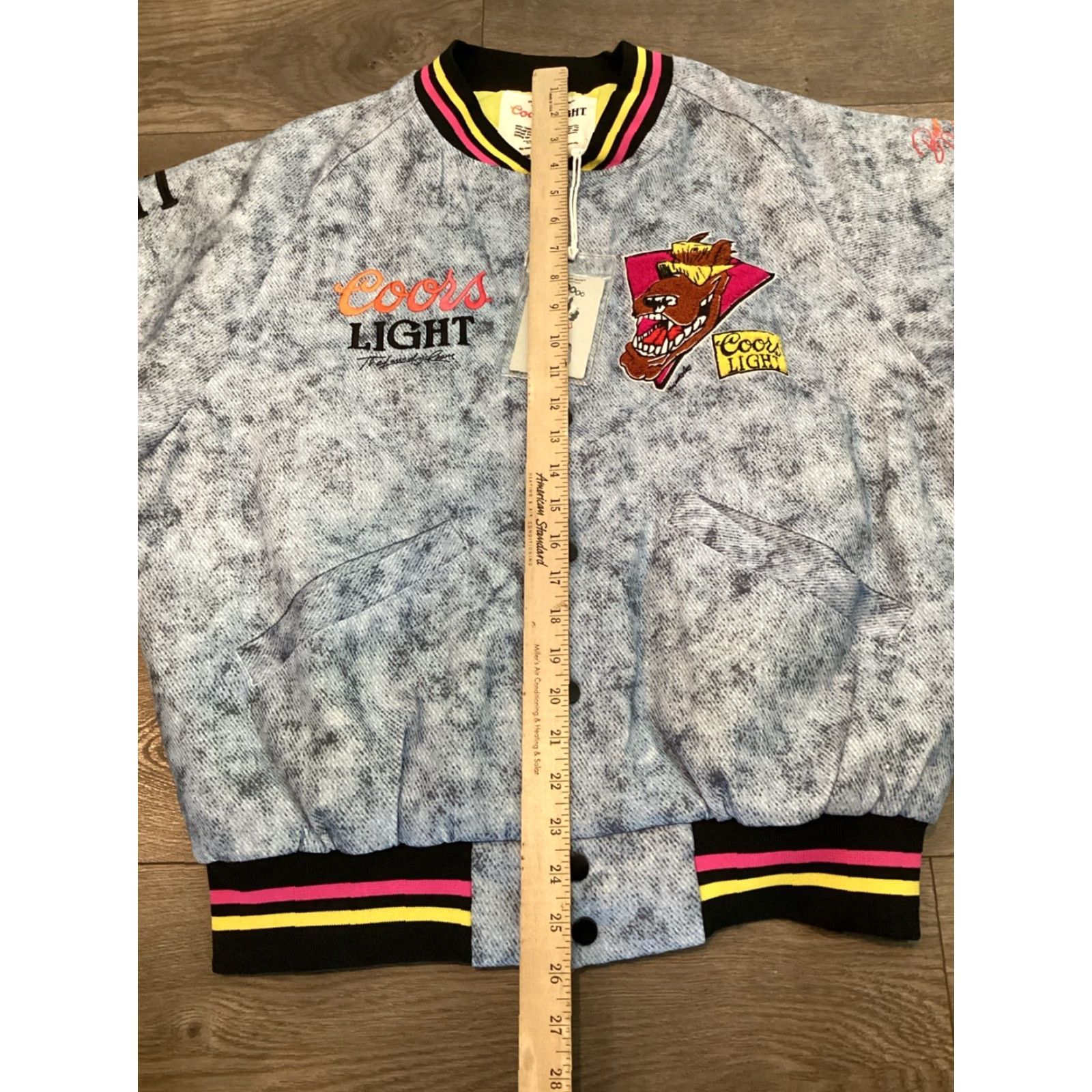 Vintage VINTAGE The Laundry Room Coors Beerabunga Quilted Stadium Jacket-Unisex M Size M / US 6-8 / IT 42-44 - 6 Thumbnail