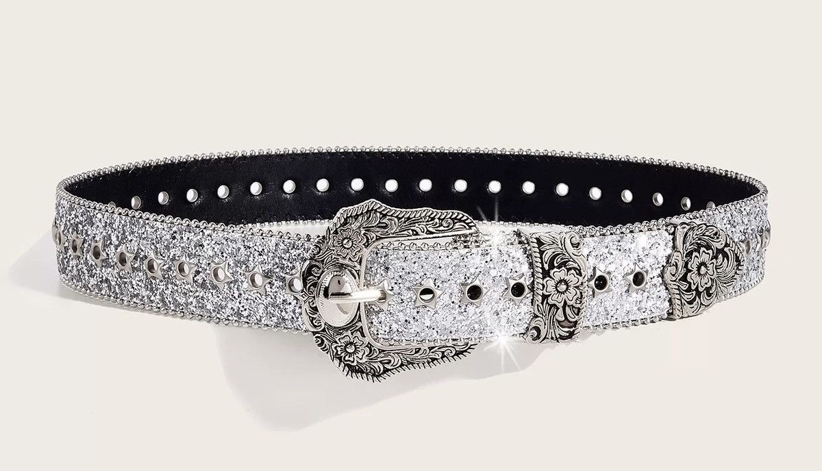 Designer × Japanese Brand Vintage punk rock unisex star studded rivet western belt Size ONE SIZE - 5 Thumbnail