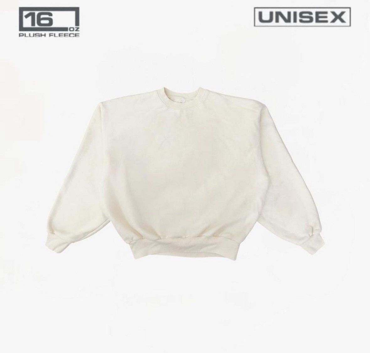 Los Angeles Apparel Los Angeles Apparel 16oz Creme Crewneck Size US XL / EU 56 / 4 - 1 Thumbnail