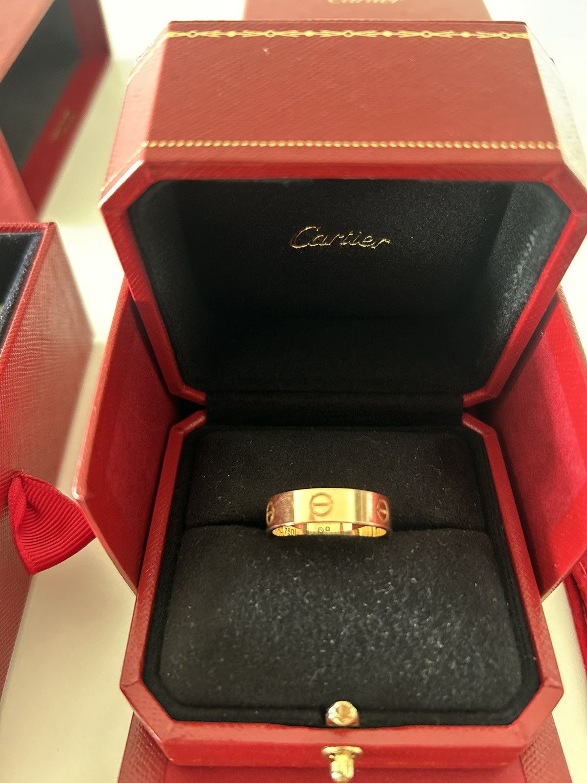 Cartier Cartier Love Ring Rose Gold, EU 63/2,48inch Size ONE SIZE - 4 Thumbnail