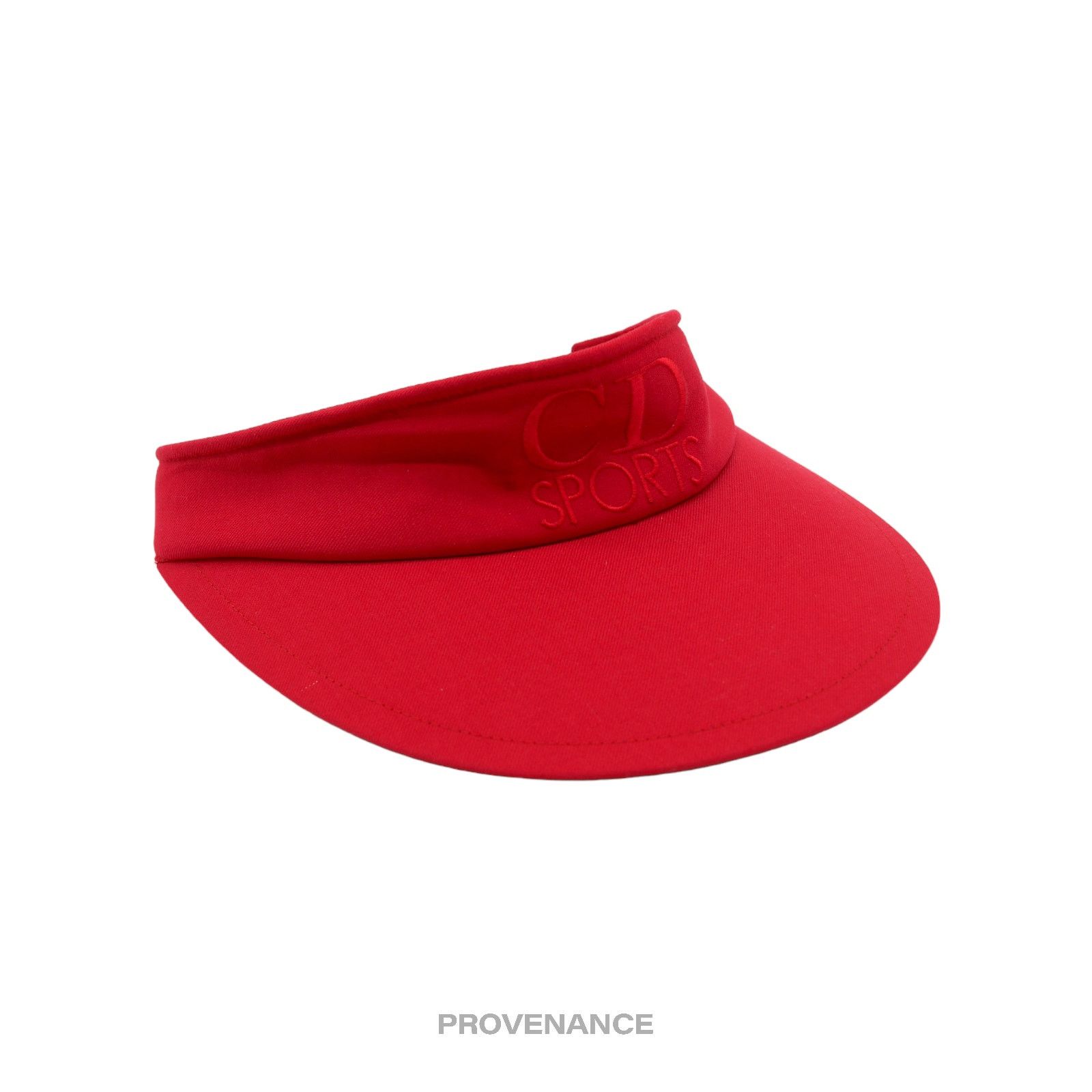 Dior 🔴 Dior CD SPORTS Visor - Red Size ONE SIZE - 4 Thumbnail