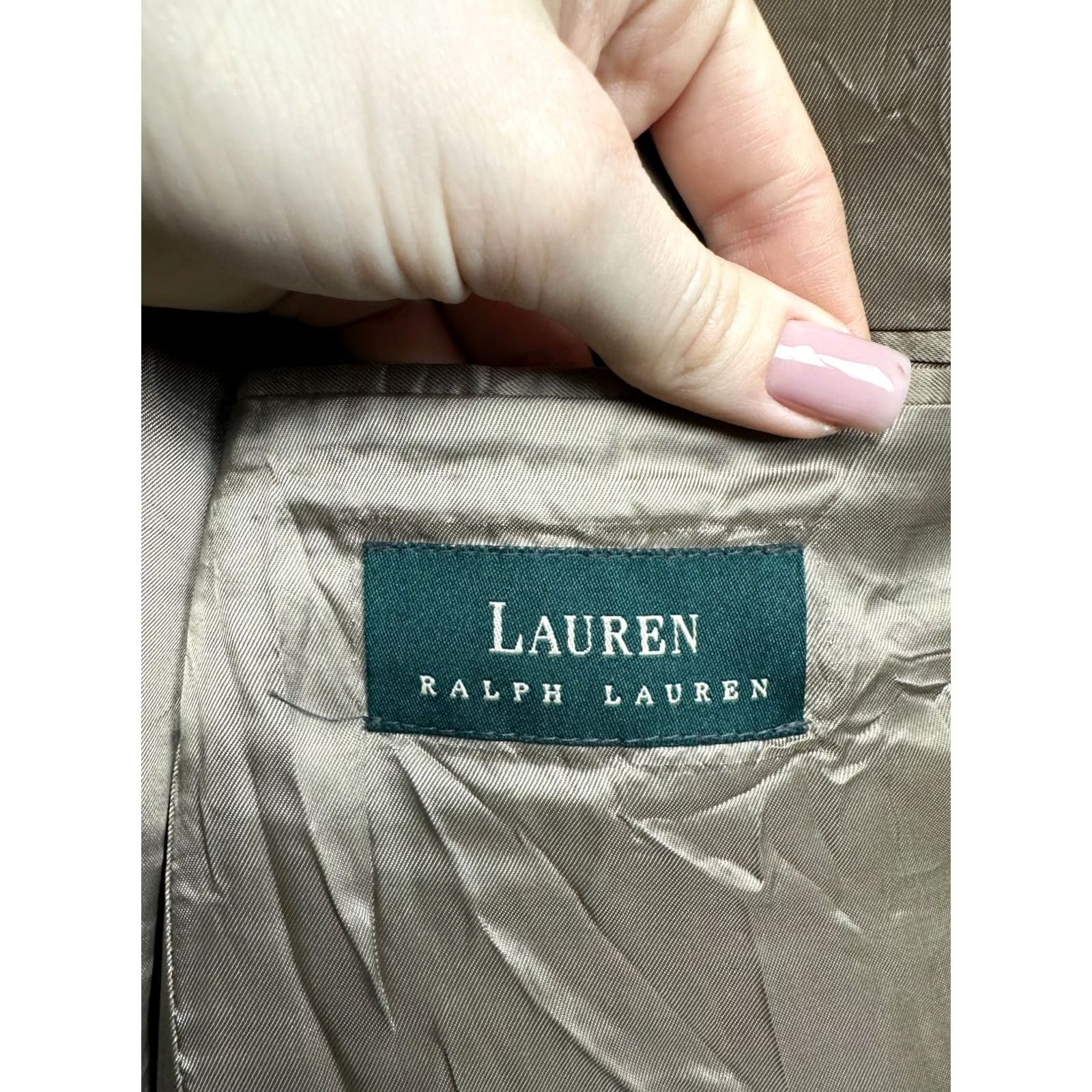Ralph Lauren Polo Ralph Lauren Vintage Mens Blazer Jacket 3 buttons Size L Beige Wool Blazer Mens Vintage 3-Button Coat Jacket Size US L / EU 52-54 / 3 - 3 Thumbnail