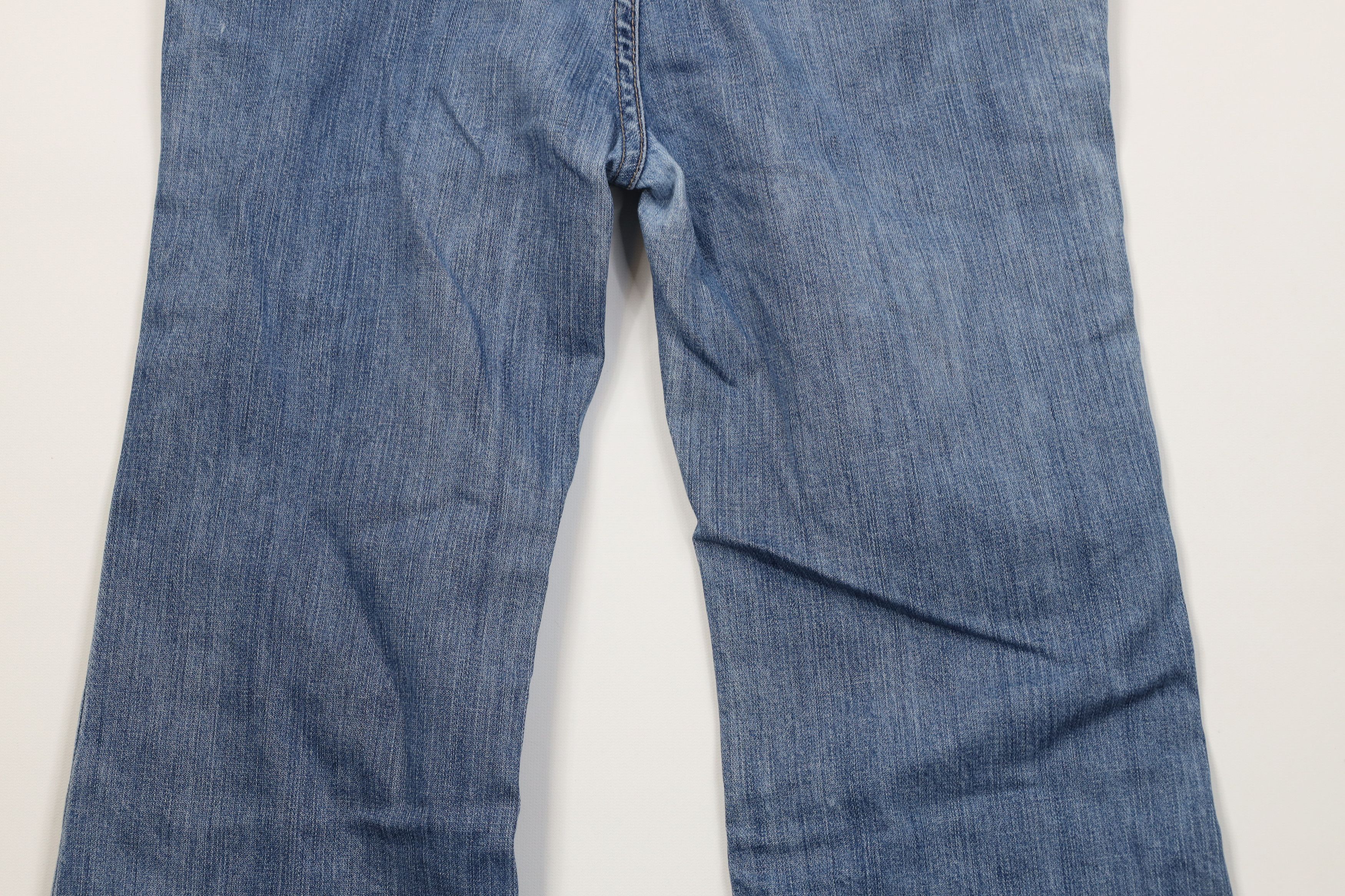 Gap Vintage Y2K Gap Babydoll Flared Wide Leg Denim Jeans Blue Size 27" / US 4 / IT 40 - 14 Thumbnail