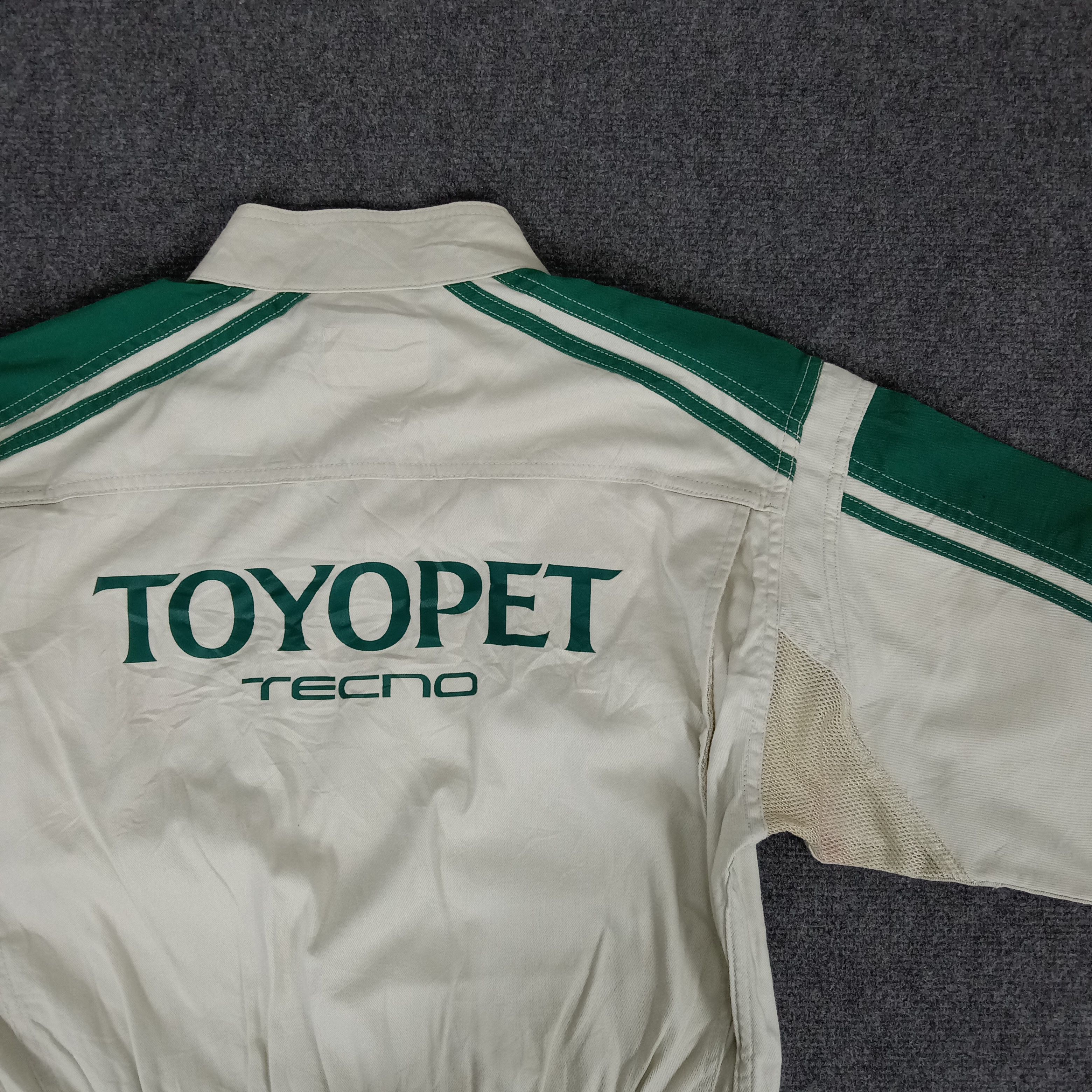 Japanese Brand × Vintage Toyopet Tecno Japanese Racing Team Coverall Jacket Size US S / EU 44-46 / 1 - 3 Thumbnail