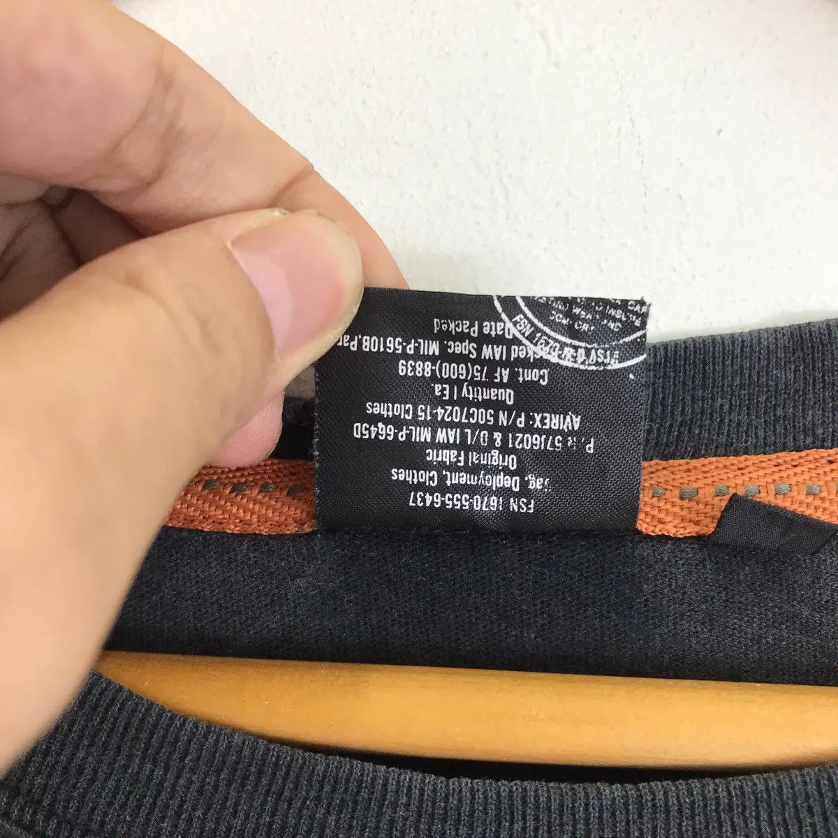 Avirex Vtg AVIREX USMA West Point Military Academy USAF Tee Shirt Size US L / EU 52-54 / 3 - 6 Thumbnail