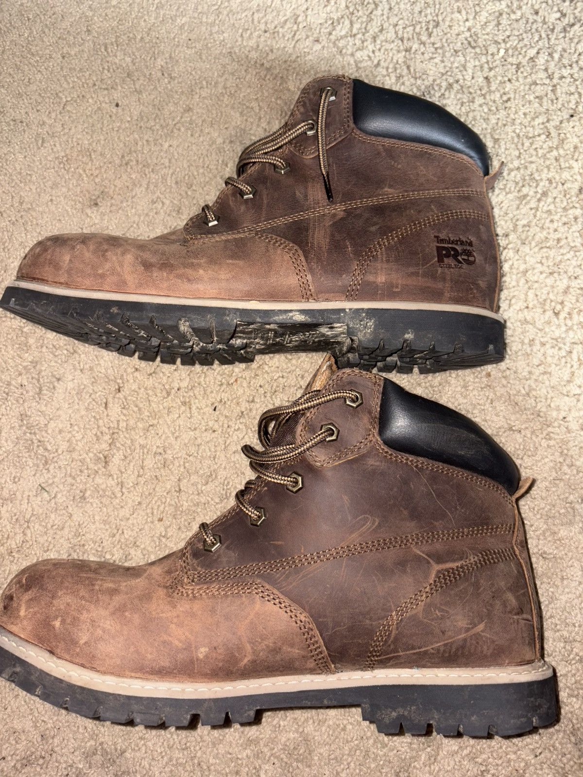 Timberland Men's Gritstone 6" Steel Toe Work Boot Size US 10.5 / EU 43-44 - 2 Thumbnail
