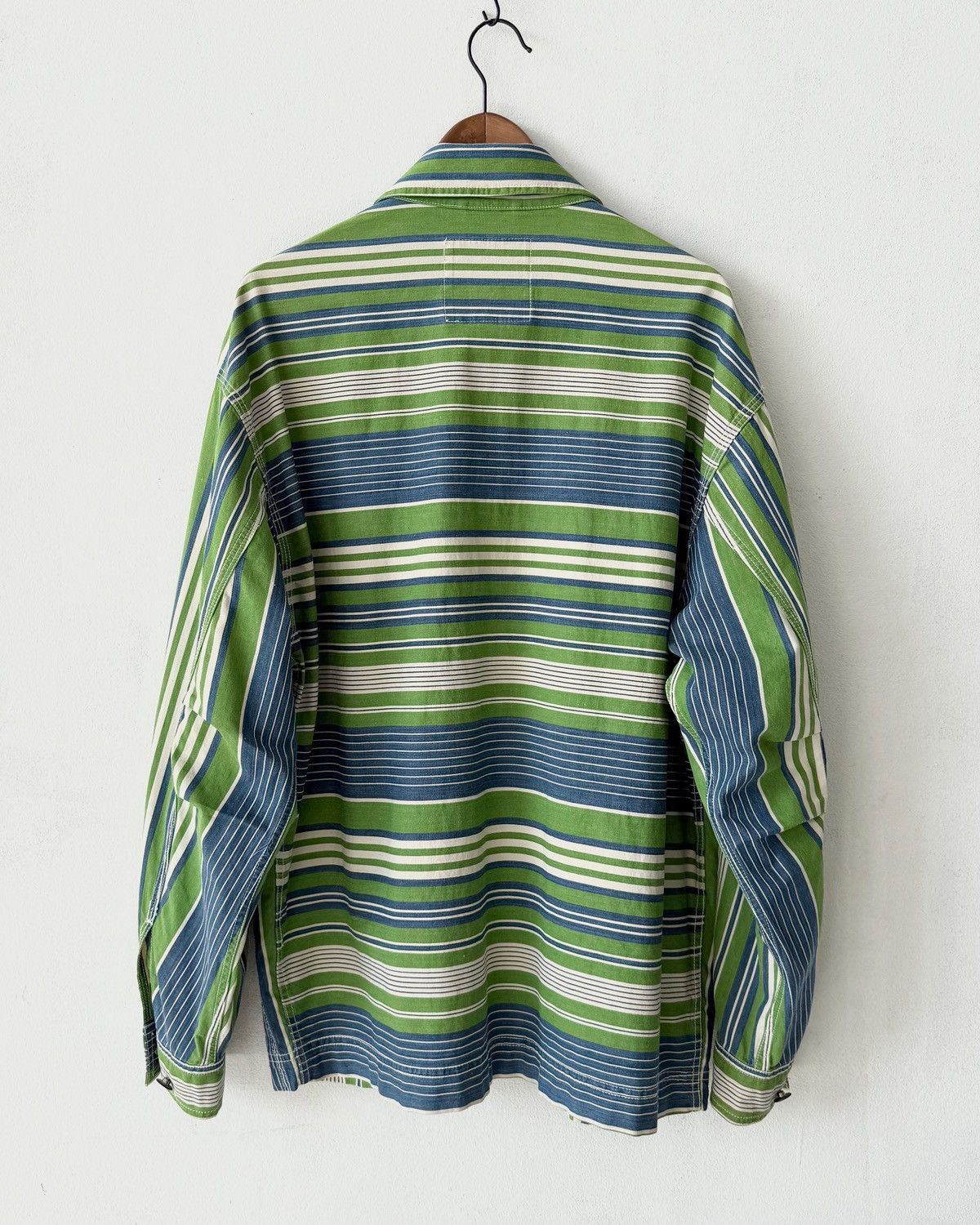 Nigel Cabourn NC3 NIGEL CABOURN BLOUSON STRIPE JACKET Size US L / EU 52-54 / 3 - 12 Thumbnail