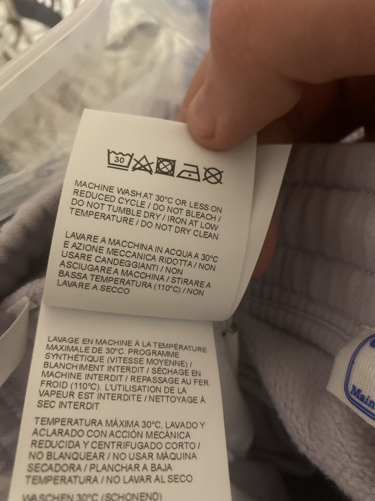 Off-White Pants Off white Caravaggio Dusty Lilac Size US 33 - 9 Thumbnail