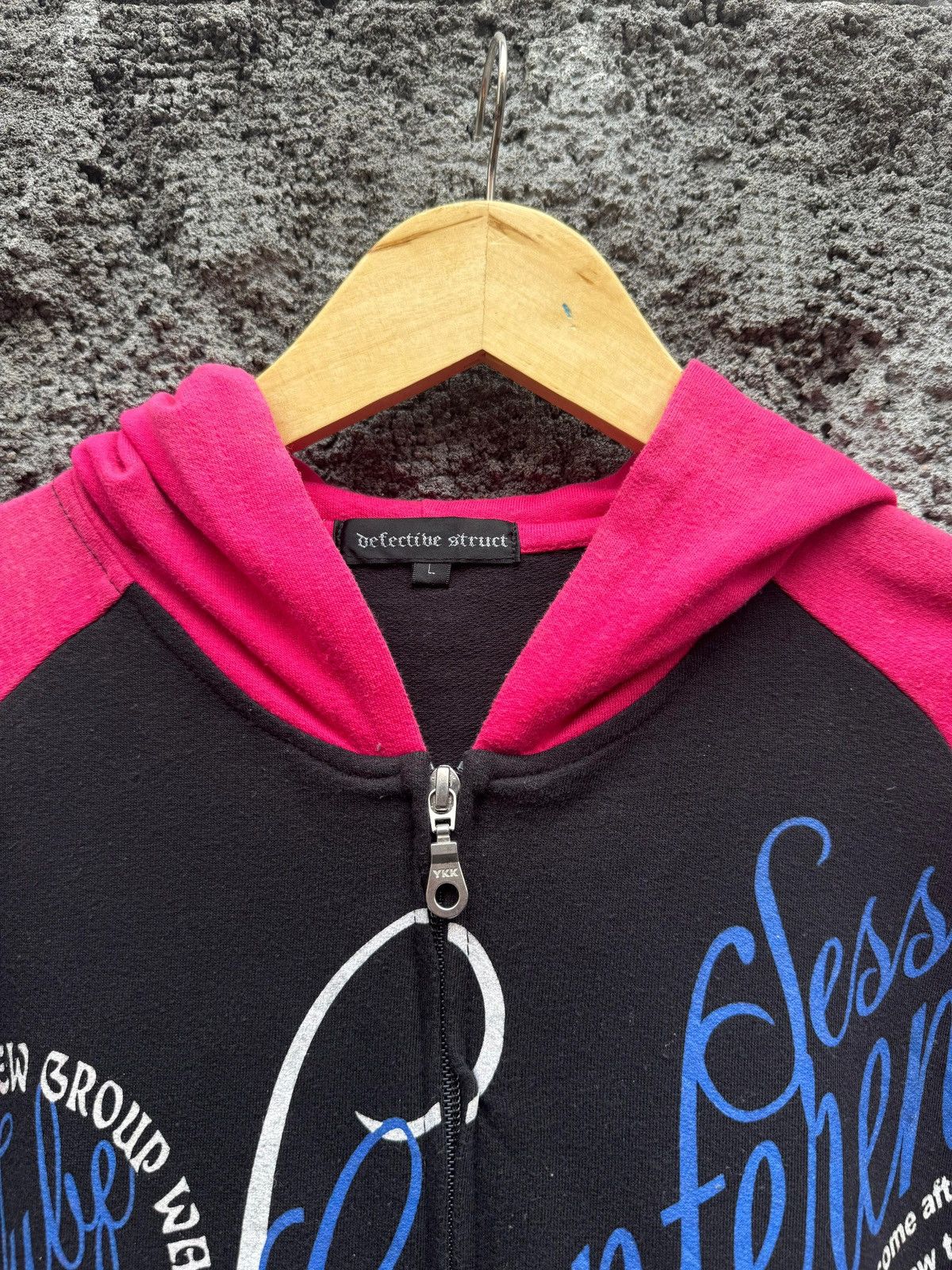 Hysteric Glamour × If Six Was Nine × Japanese Brand Y2k Detective struct ifsixwasnine style zip hoodie Size US L / EU 52-54 / 3 - 4 Thumbnail